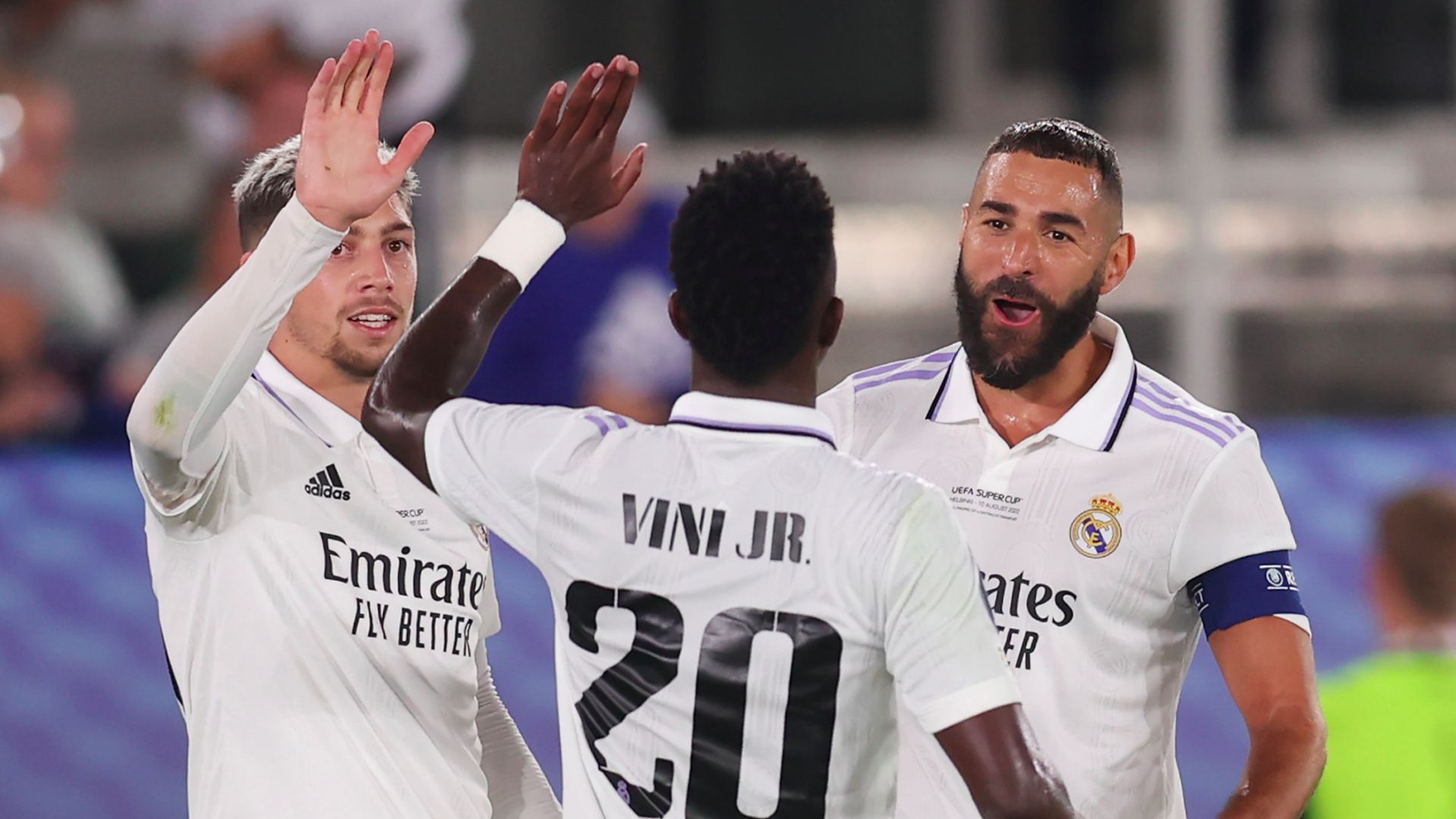 Valverde Benzema Vinicius Real Madrid 2022 2023