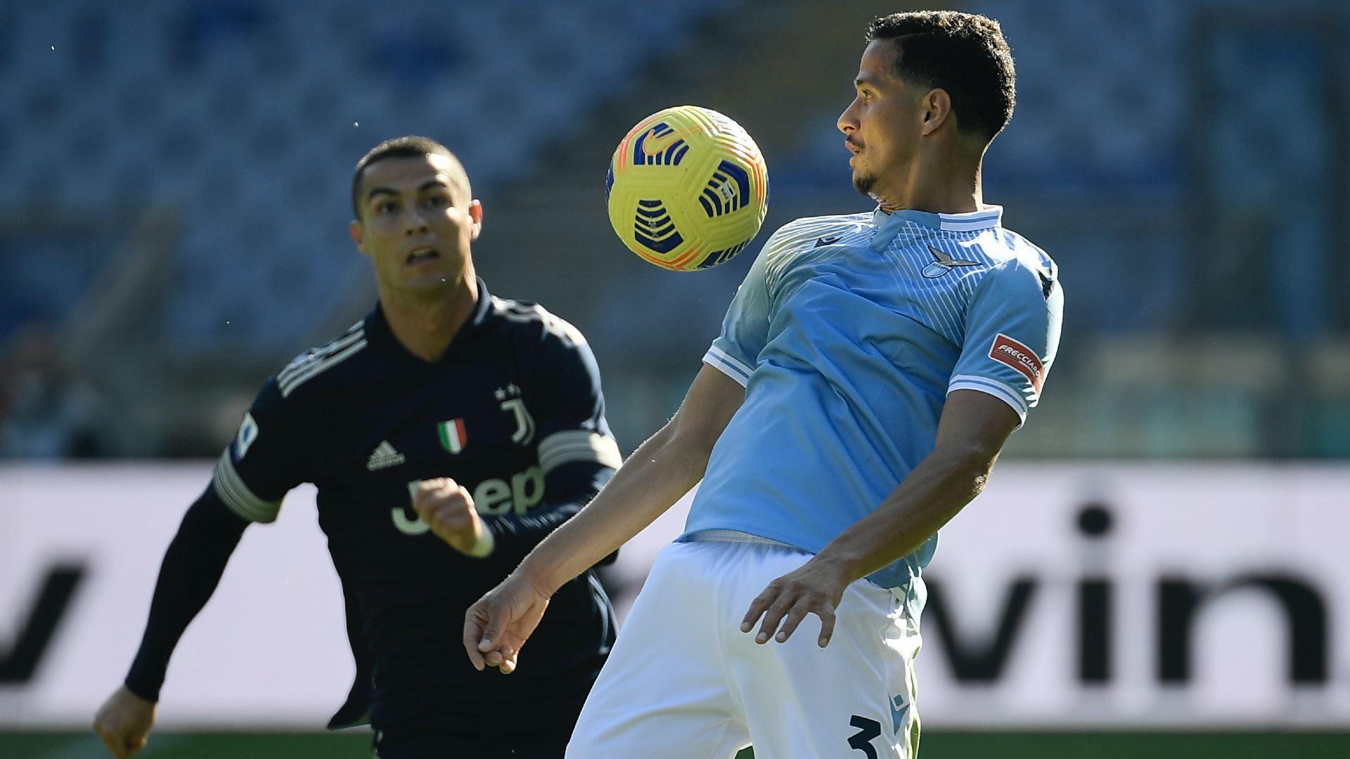 Cristiano Ronaldo Luiz Felipe Lazio Juventus 2020-2021