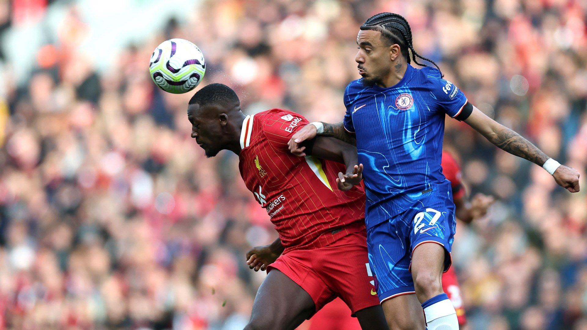 Ibrahima Konate Liverpool Chelsea 2024-25 Premier League