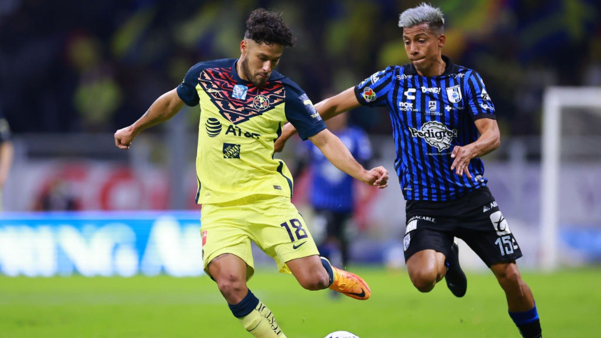 Bruno Valdez Ángel Sepúlveda América Querétaro Clausura 2022