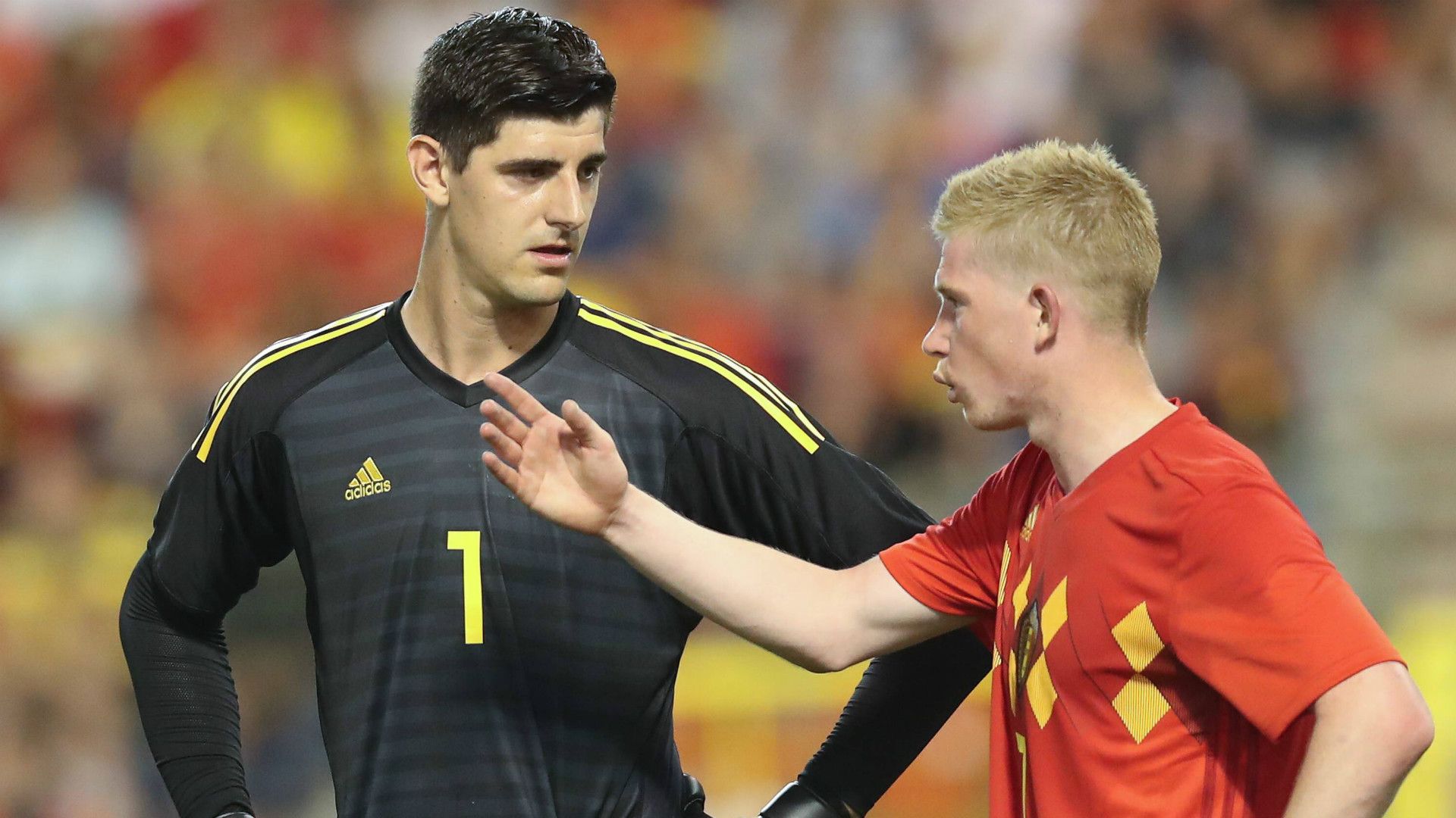 GERMANY ONLY: THIBAUT COURTOIS KEVIN DE BRUYNE BELGIUM