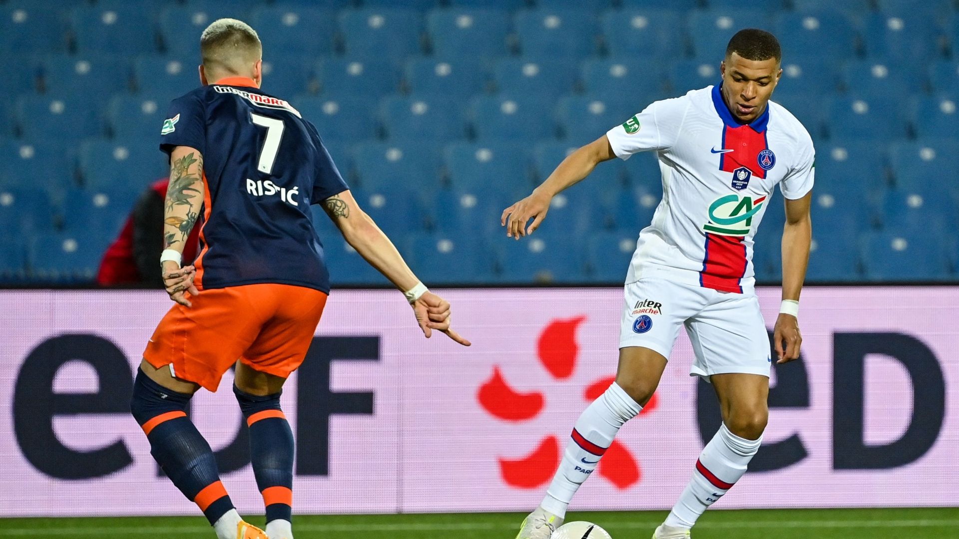 Kylian Mbappe MHSC PSG Coupe de France 12052021