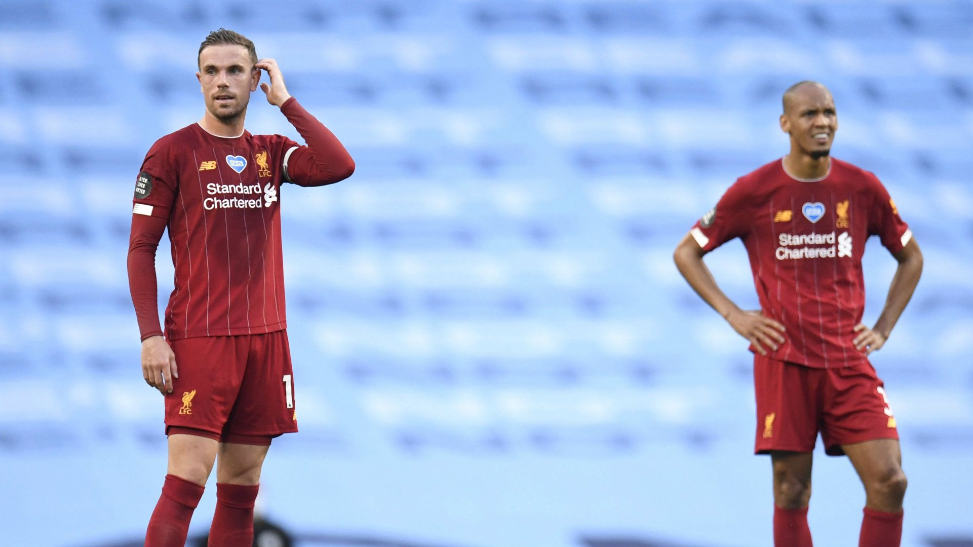 Jordan Henderson Manchester City vs Liverpool Premier League 2019-20