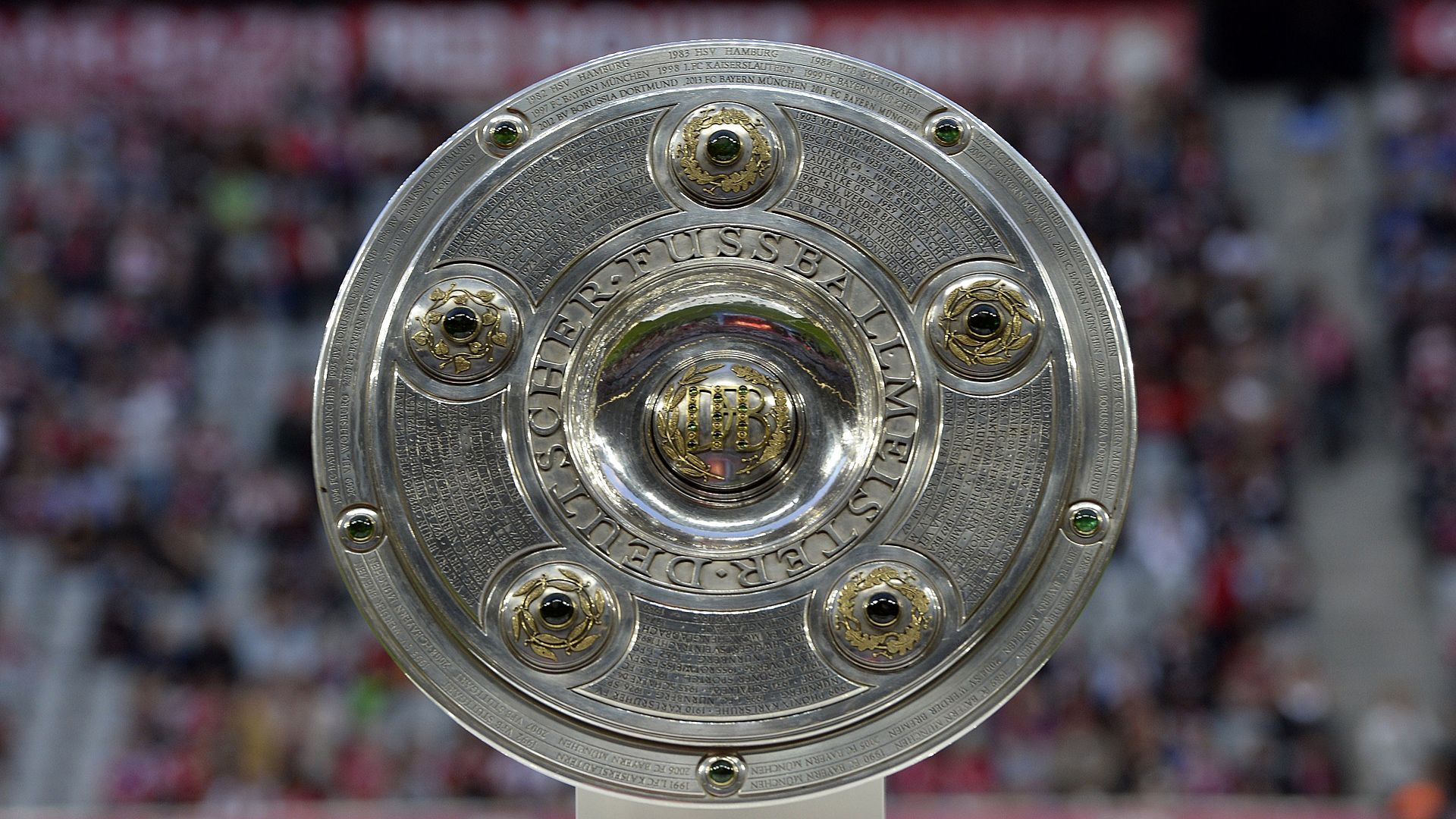 Bundesliga Championship trophy 08222014