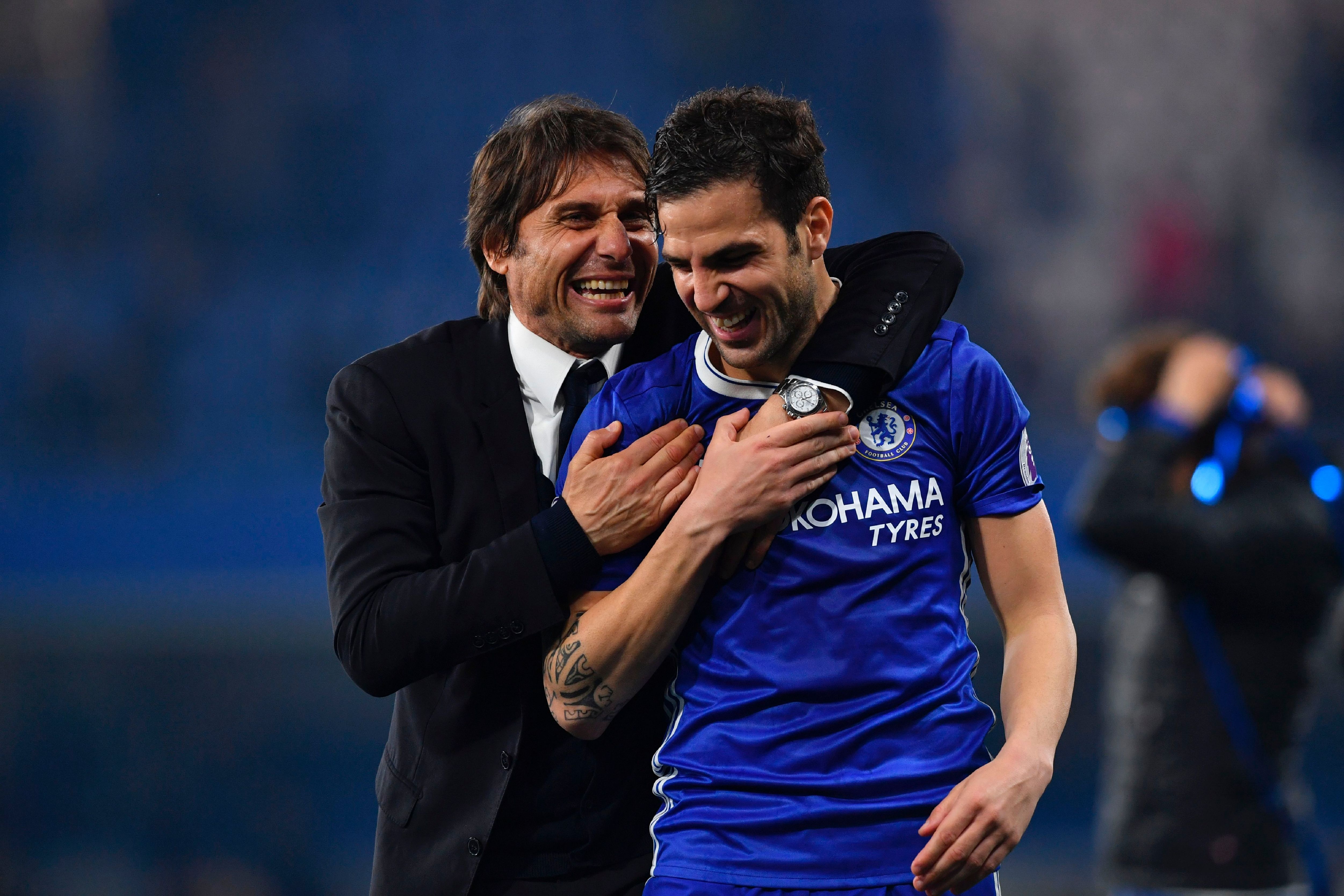Antonio Conte & Cesc Fàbregas - Chelsea