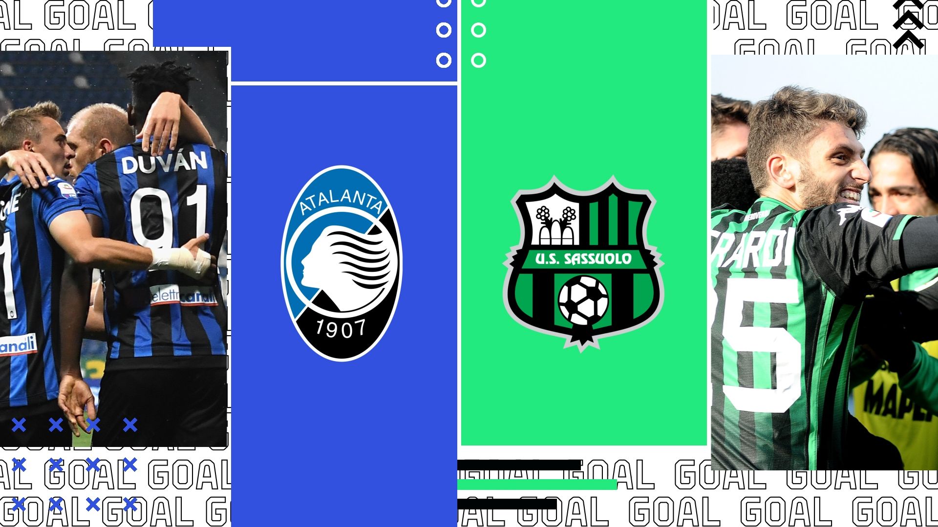 Atalanta-Sassuolo tv streaming