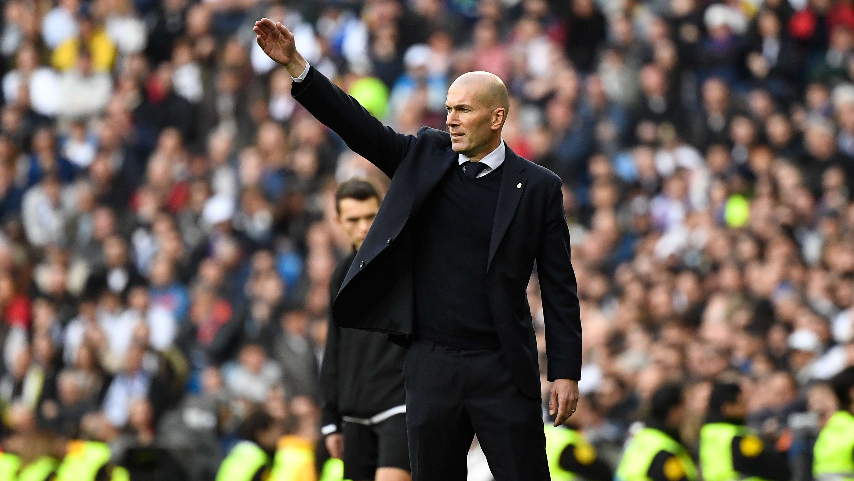 Zinedine Zidane Real Madrid Atletico LaLiga 01022020