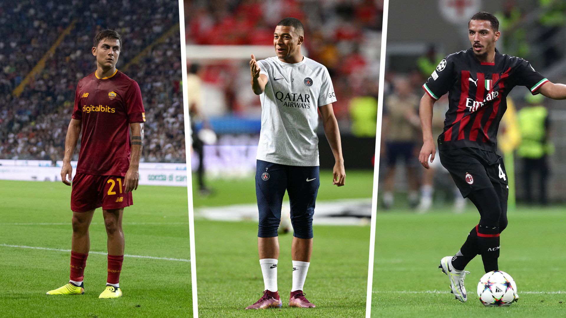 Ismael Bennacer Mbappe Dybala