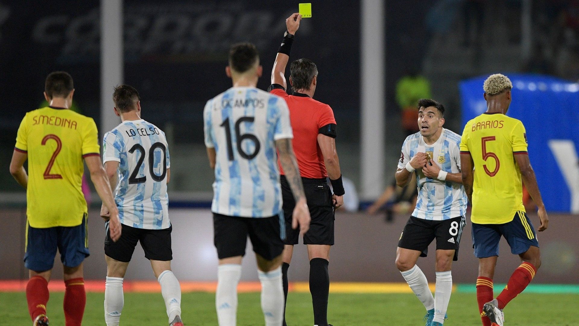 Marcos Acuña Argentina Colombia Eliminatorias Sudamericanas 01022022