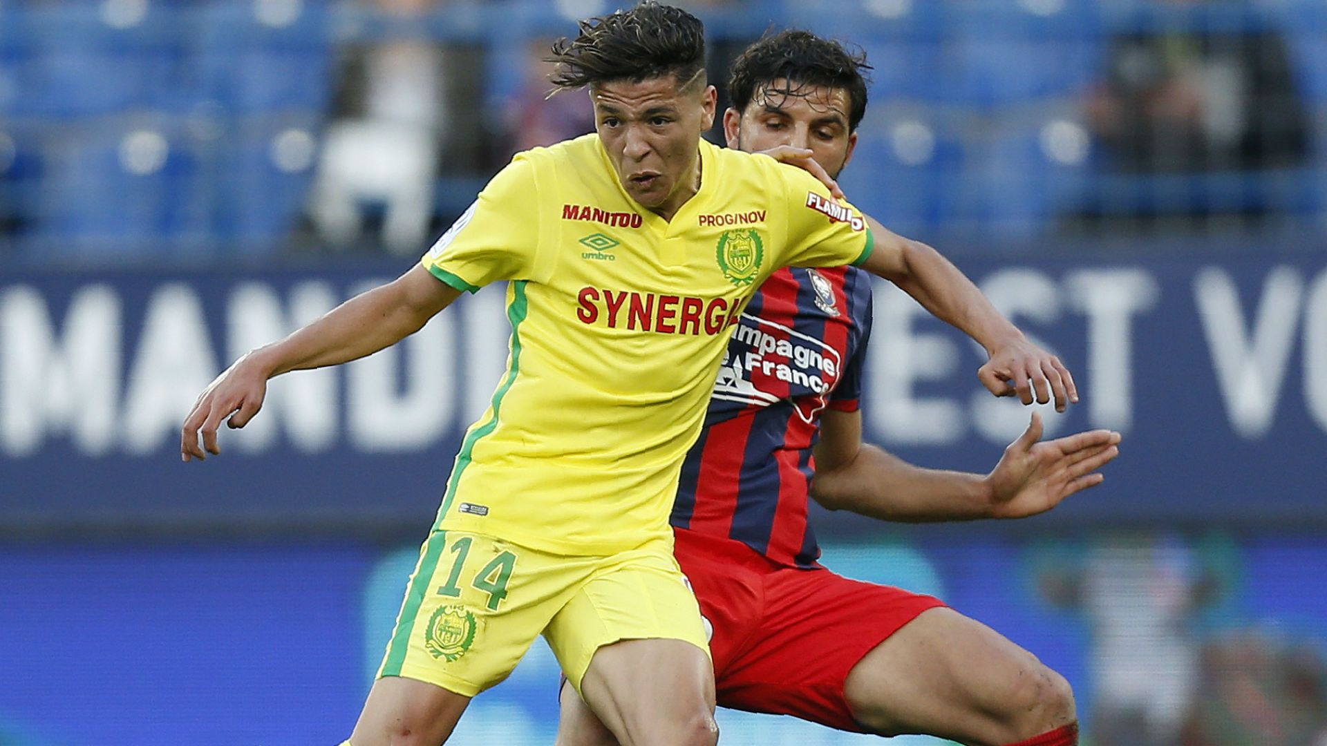 Amine Harit Syam Ben Youssef Caen Nantes Ligue 1 22042017