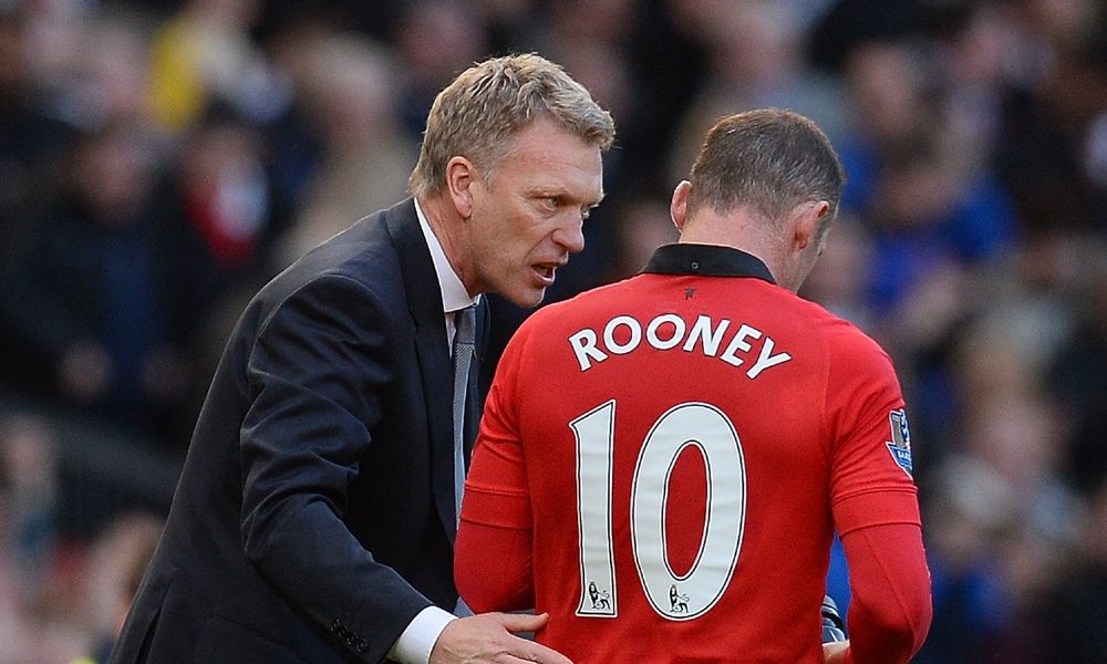 David Moyes Wayne Rooney Manchester United