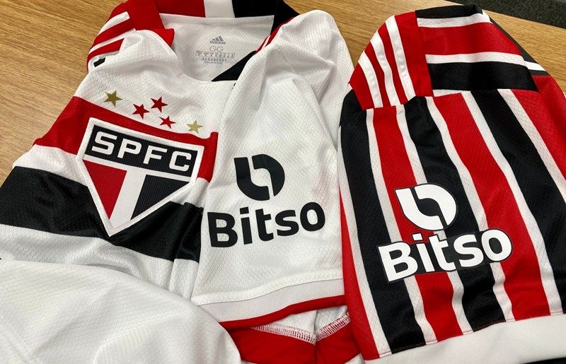 Bitso nova patrocinadora do São Paulo
