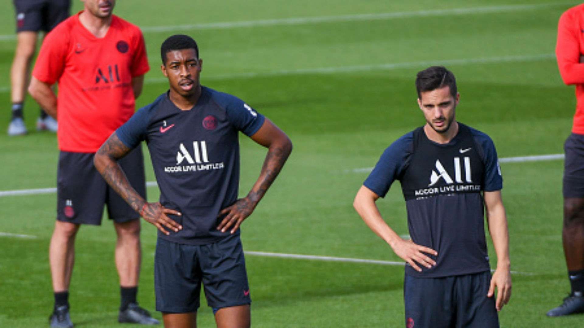 Presnel Kimpembe Pablo Sarabia PSG