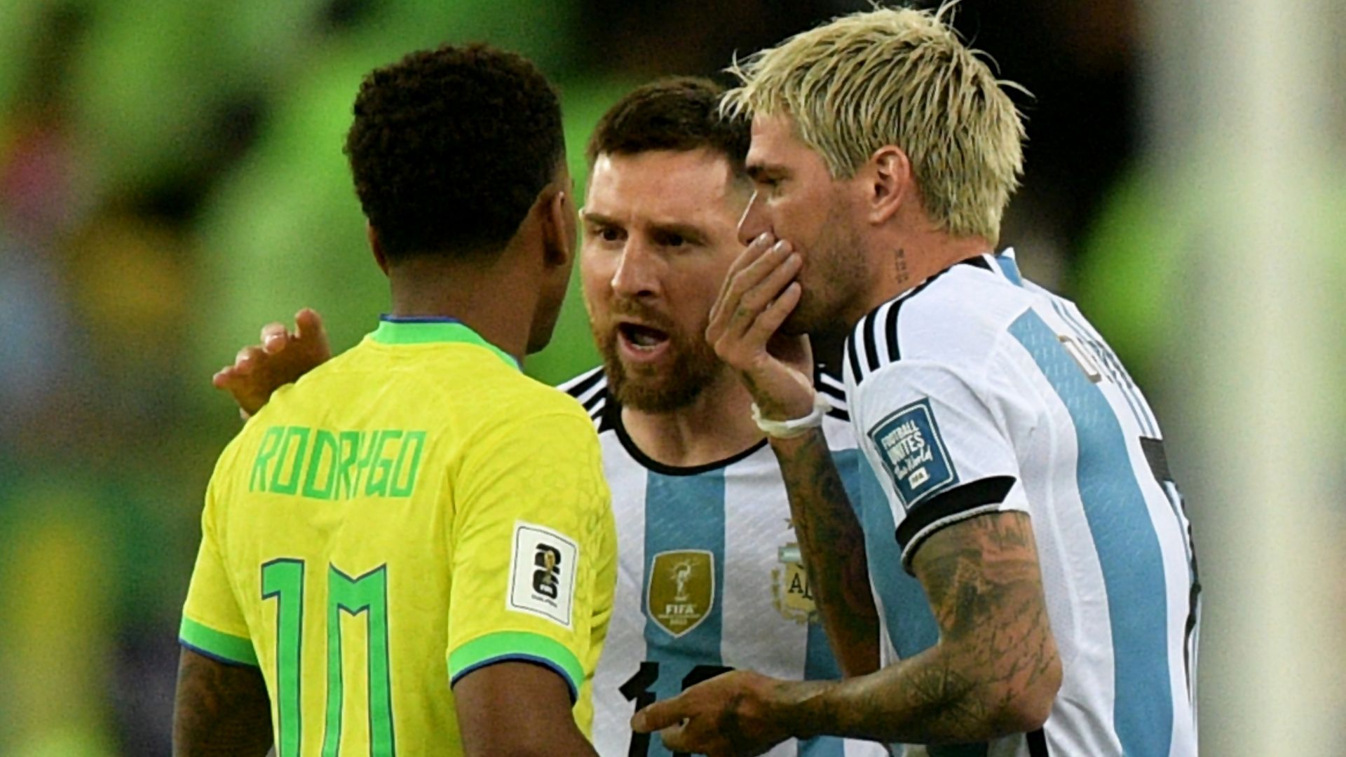 Rodrygo Lionel Messi Brazil Argentina 2023