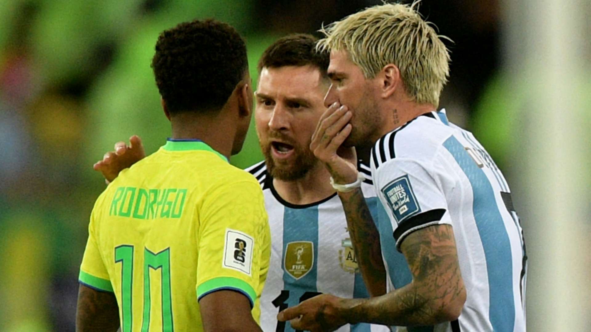 Rodrygo Lionel Messi Brazil Argentina 2023