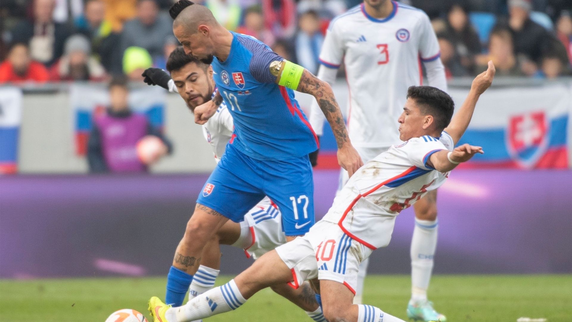 Marek Hamsik Eslovaquia Chile Marcelino Núñez 201122