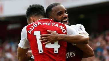 Pierre-Emerick Aubameyang Alexandre Lacazette Arsenal