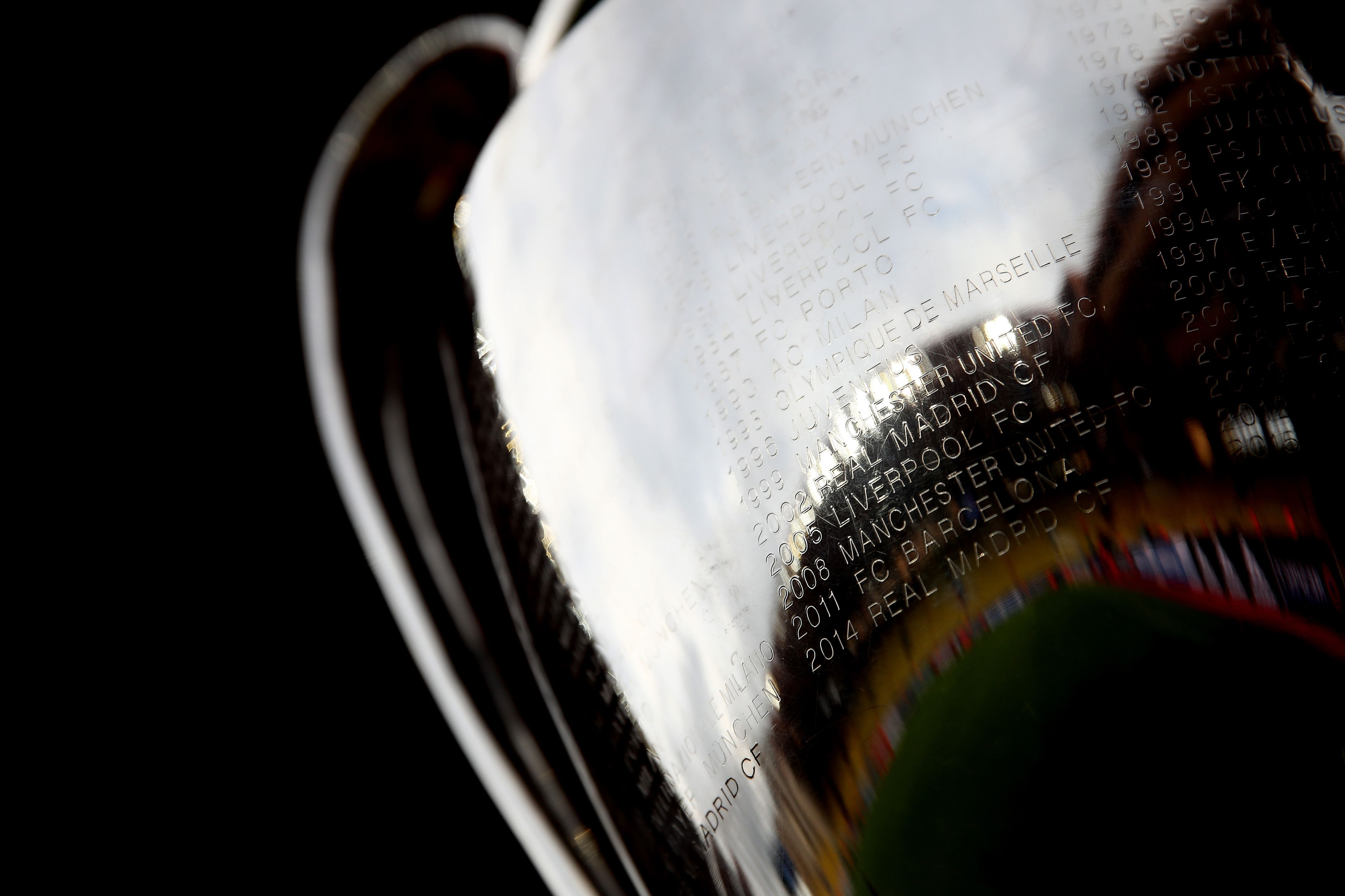 Champions League trophy