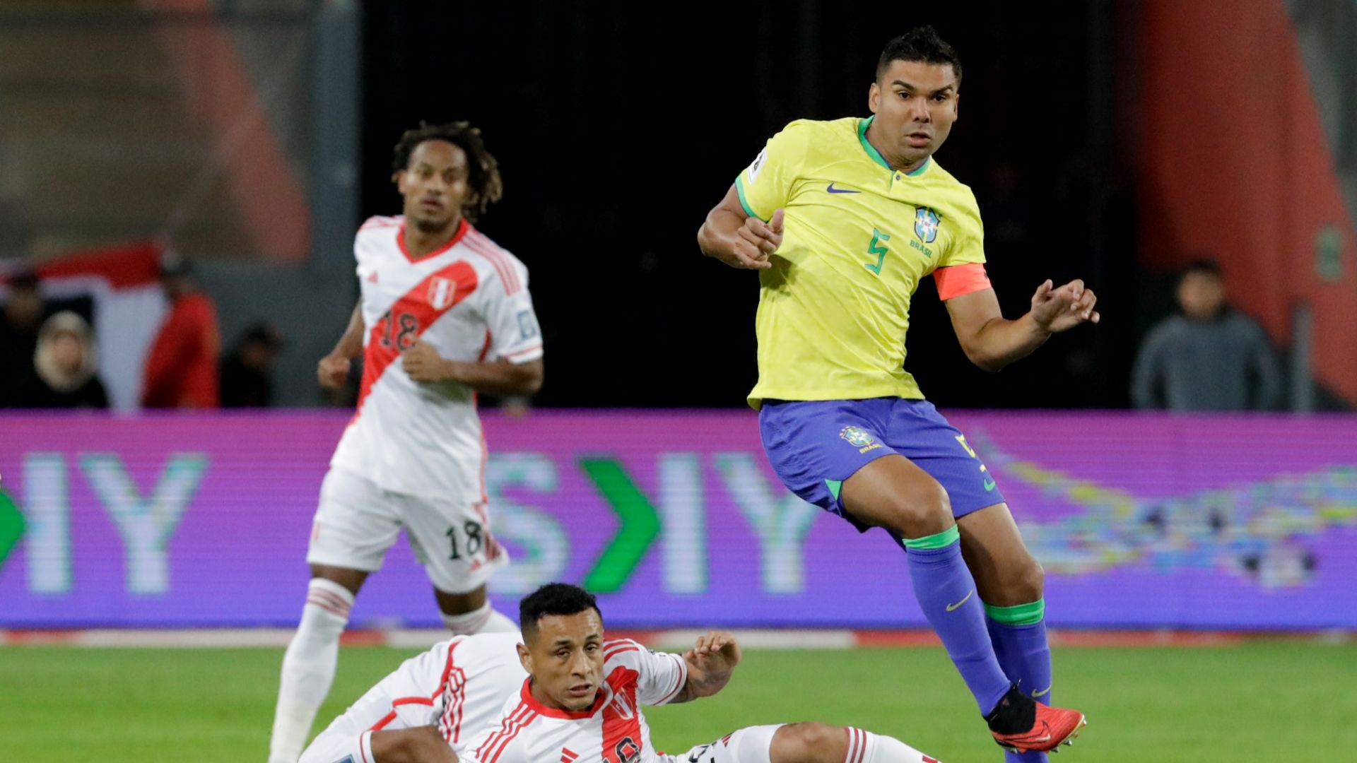 Casemiro Brazil Peru 2023