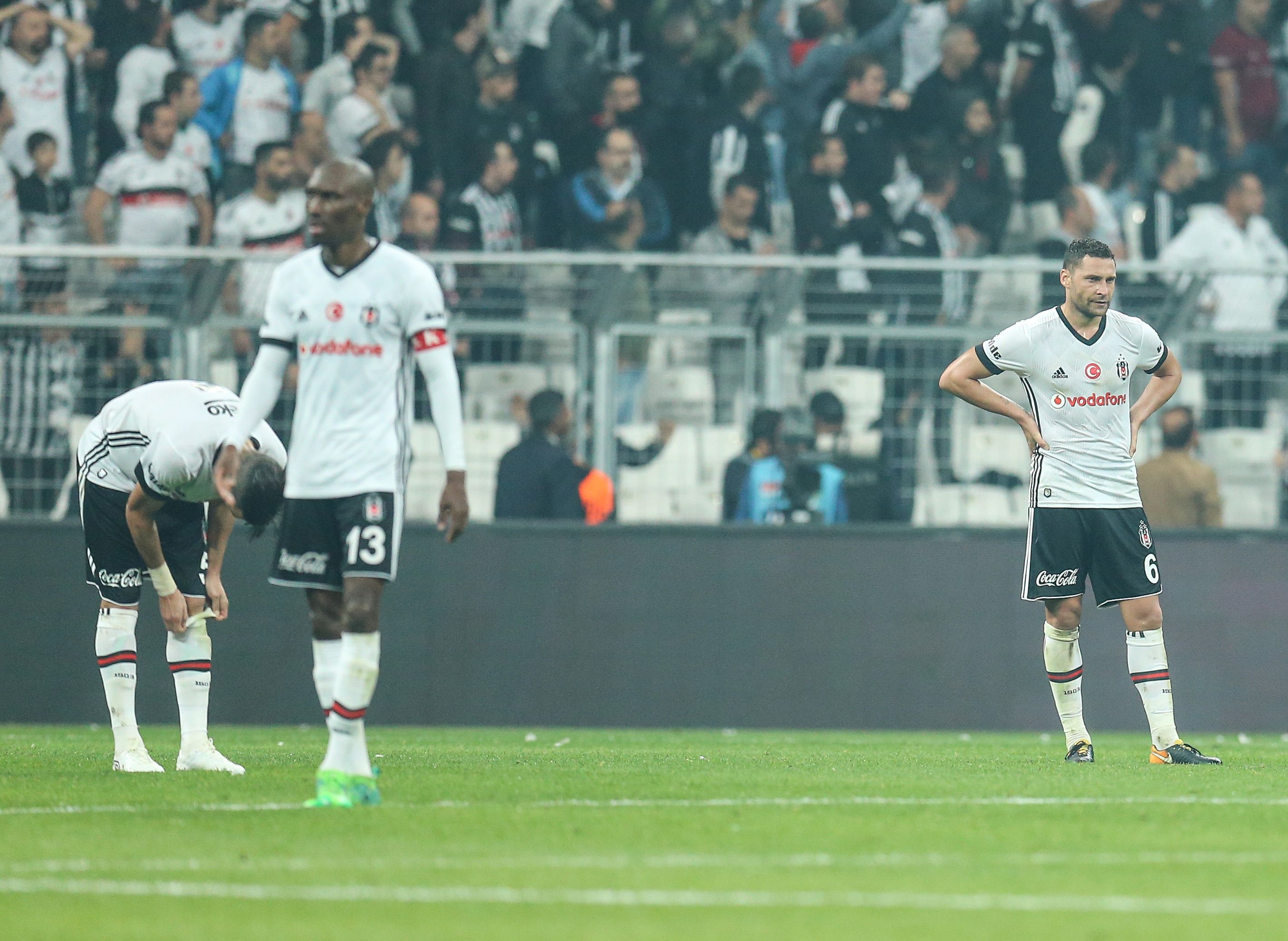 Besiktas players vs Basaksehir