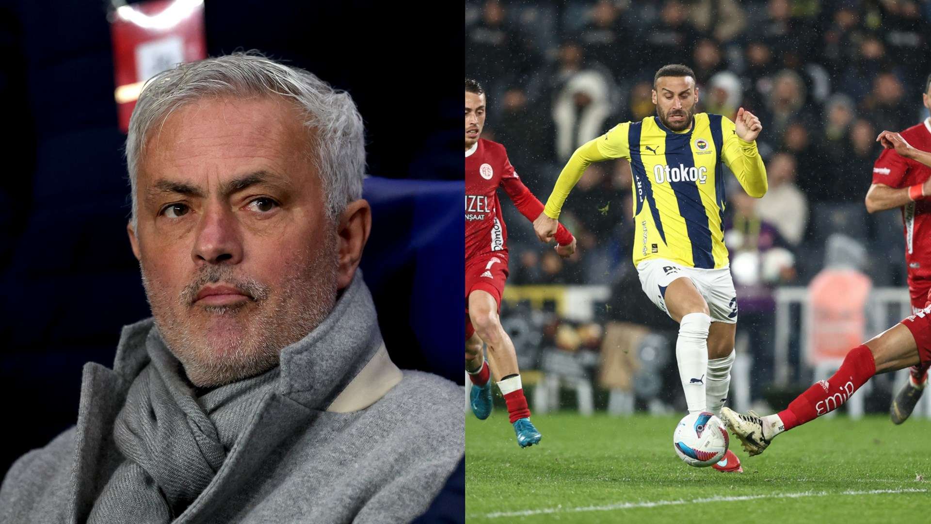 Jose Mourinho&Cenk Tosun