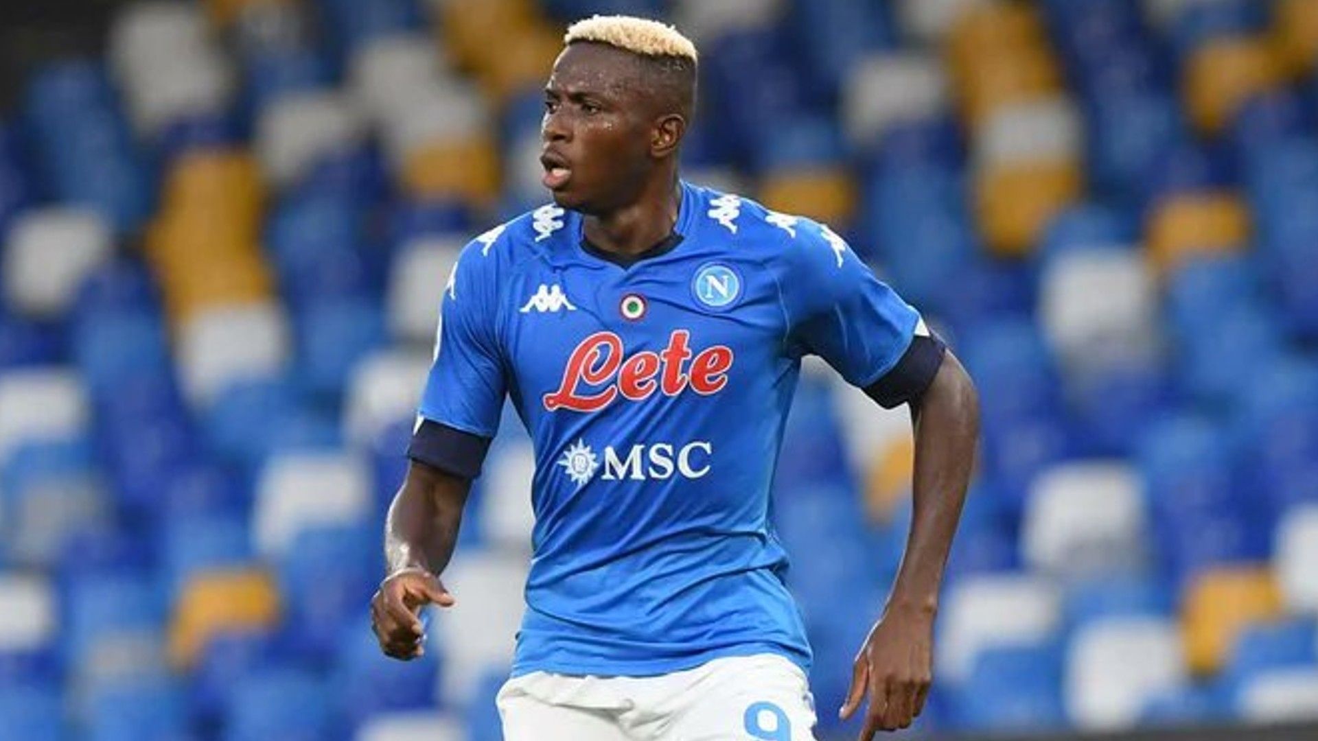 Victor Osimhen of Nigeria and Napoli.