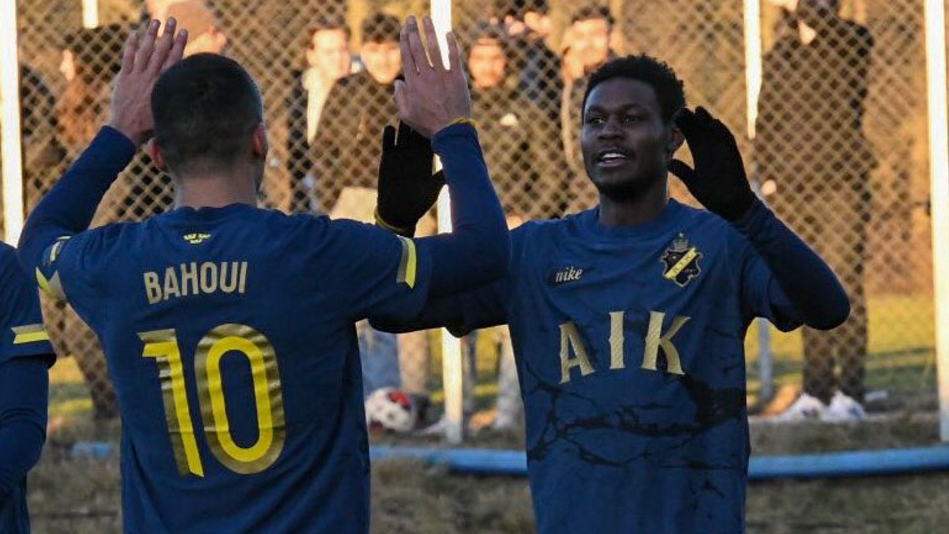 Henry Meja of Kenya and AIK Fotboll.