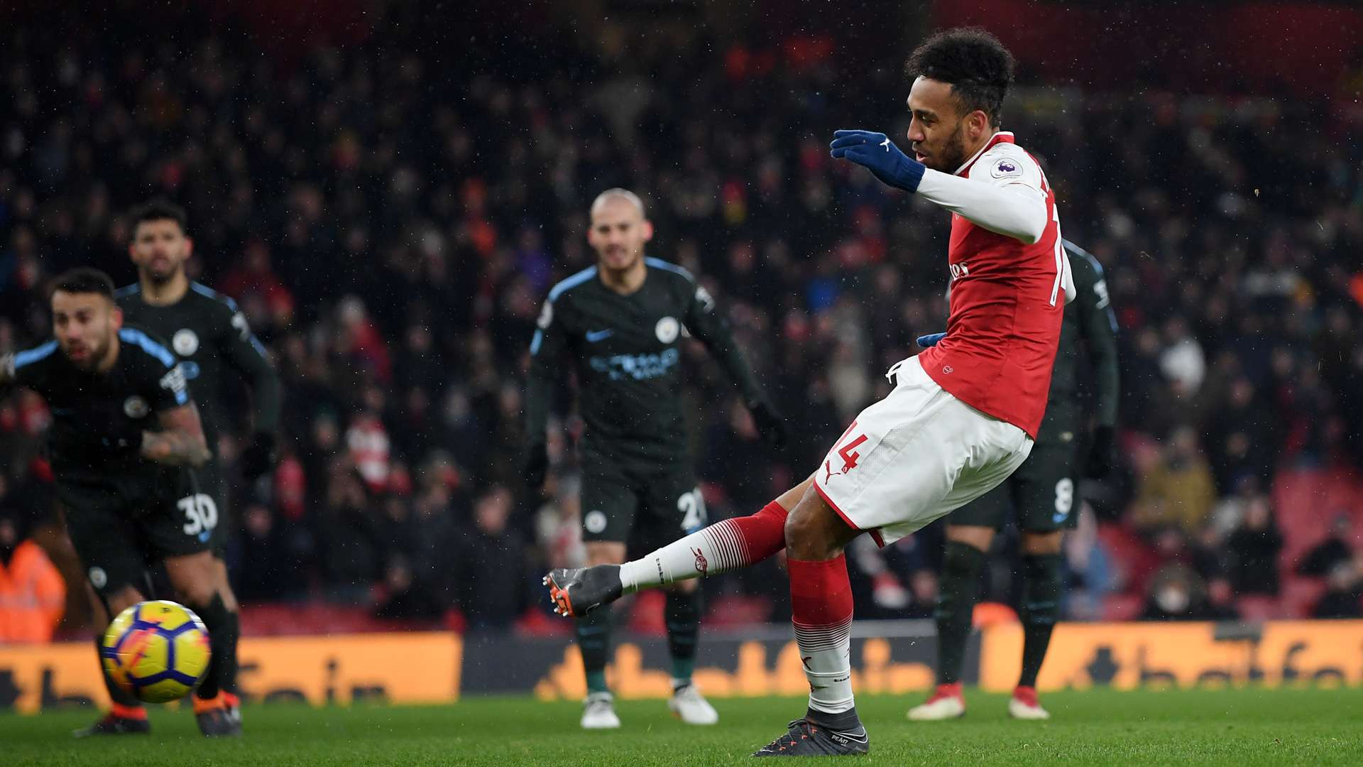 Pierre-Emerick Aubameyang FC Arsenal Premier League City 0318