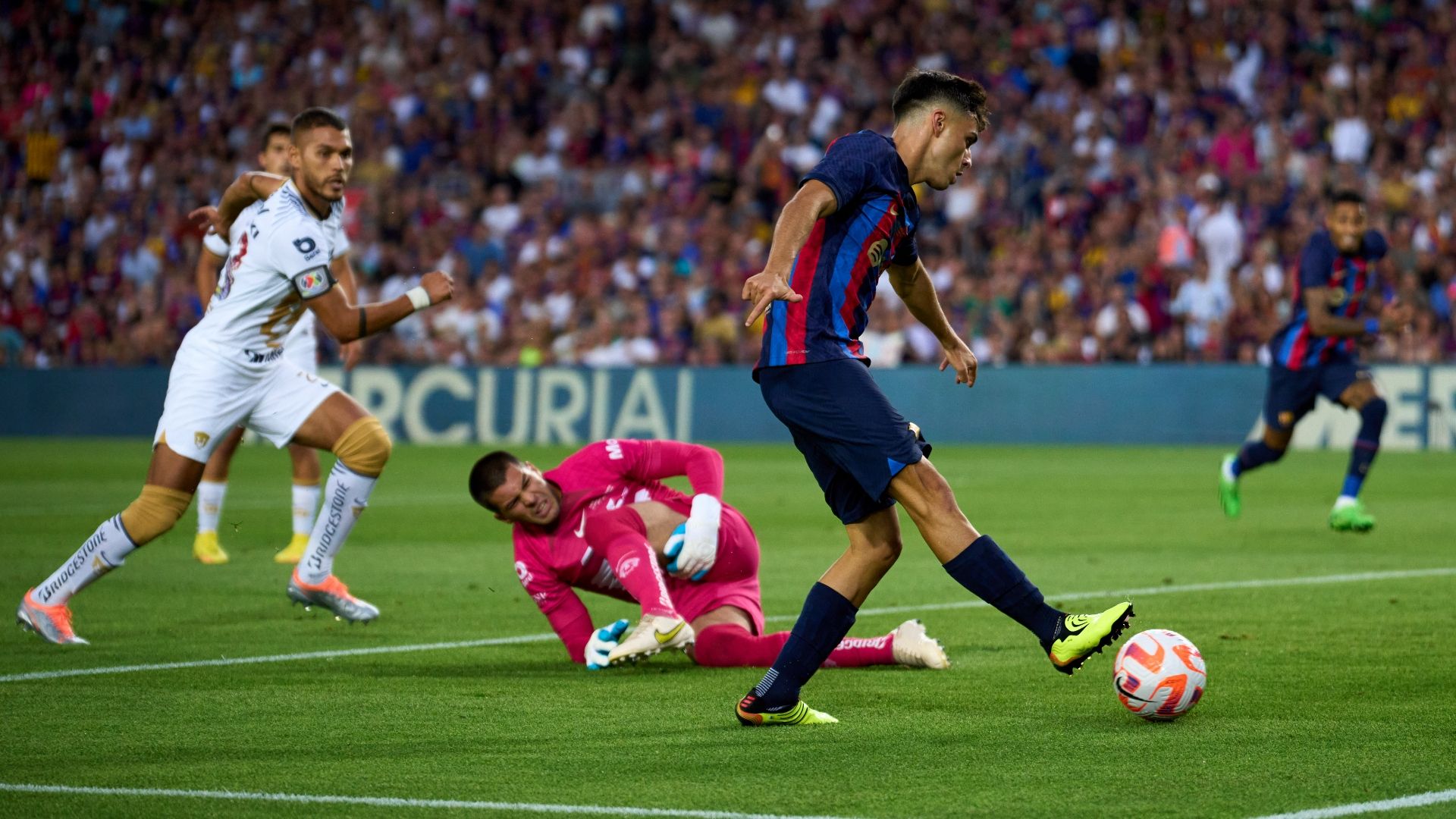 Robert Lewandowski Pumas UNAM Trofeo Joan Gamper 2022