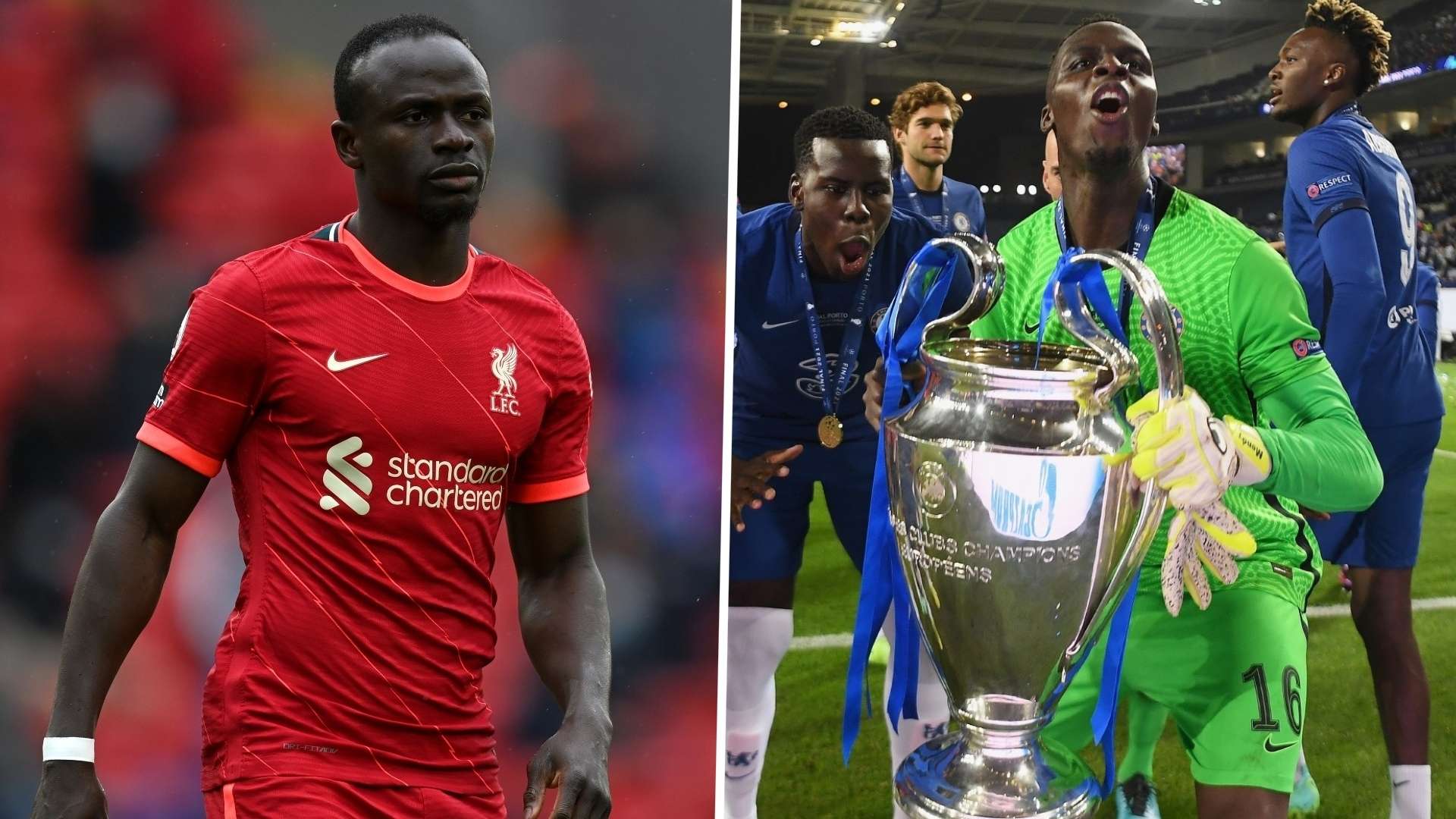 Sadio Mane & Edouard Mendy