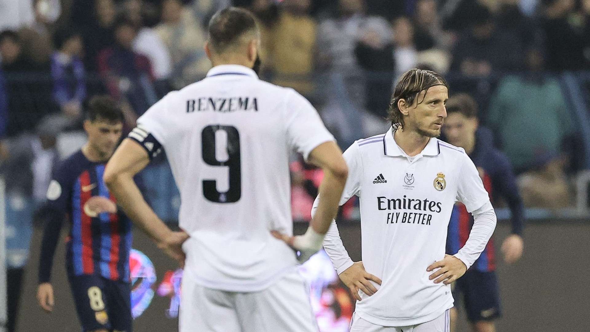 Real Madrid Barcelona Super Cup Luka Modric 2023