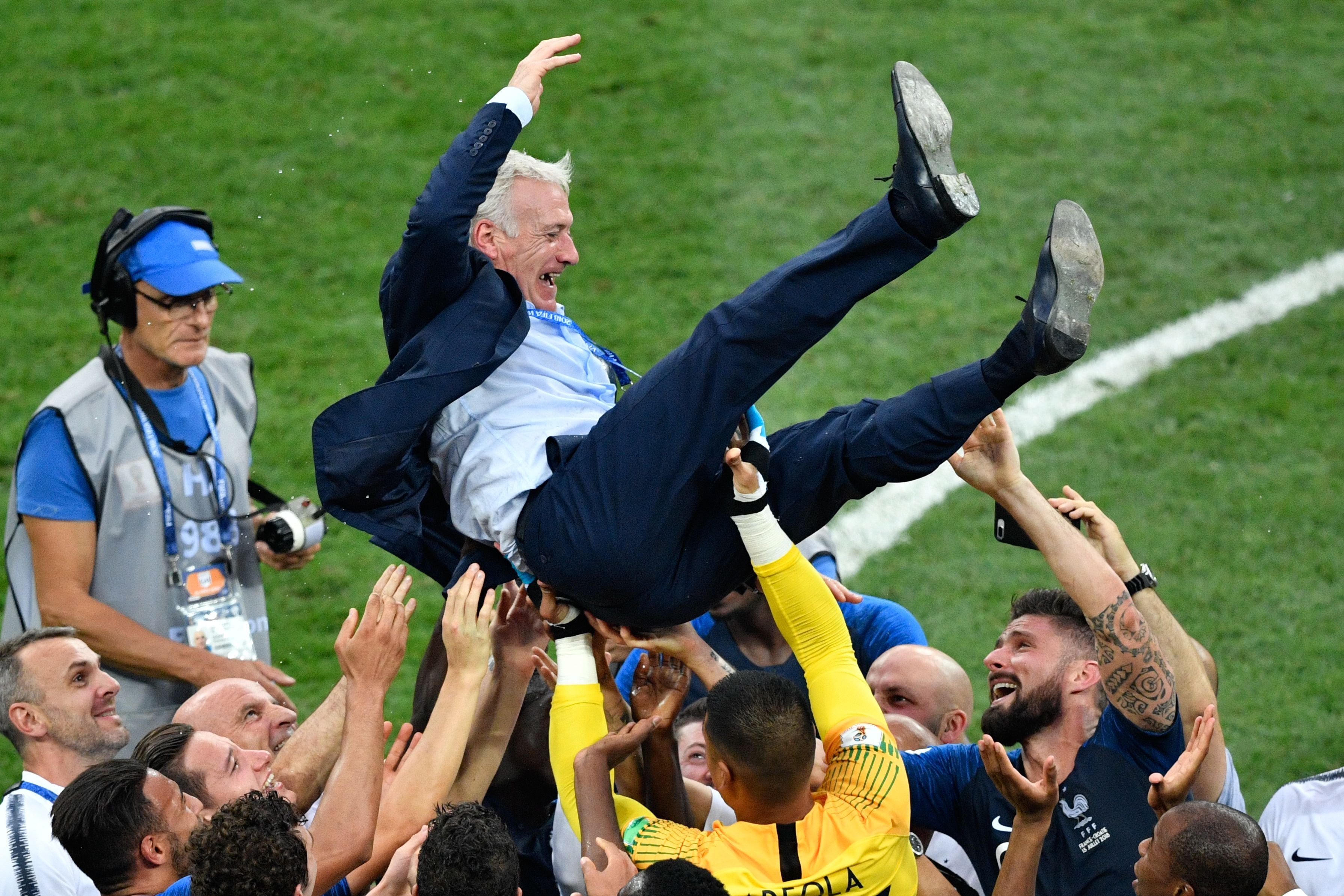 France Didier Deschamps World Cup 2018