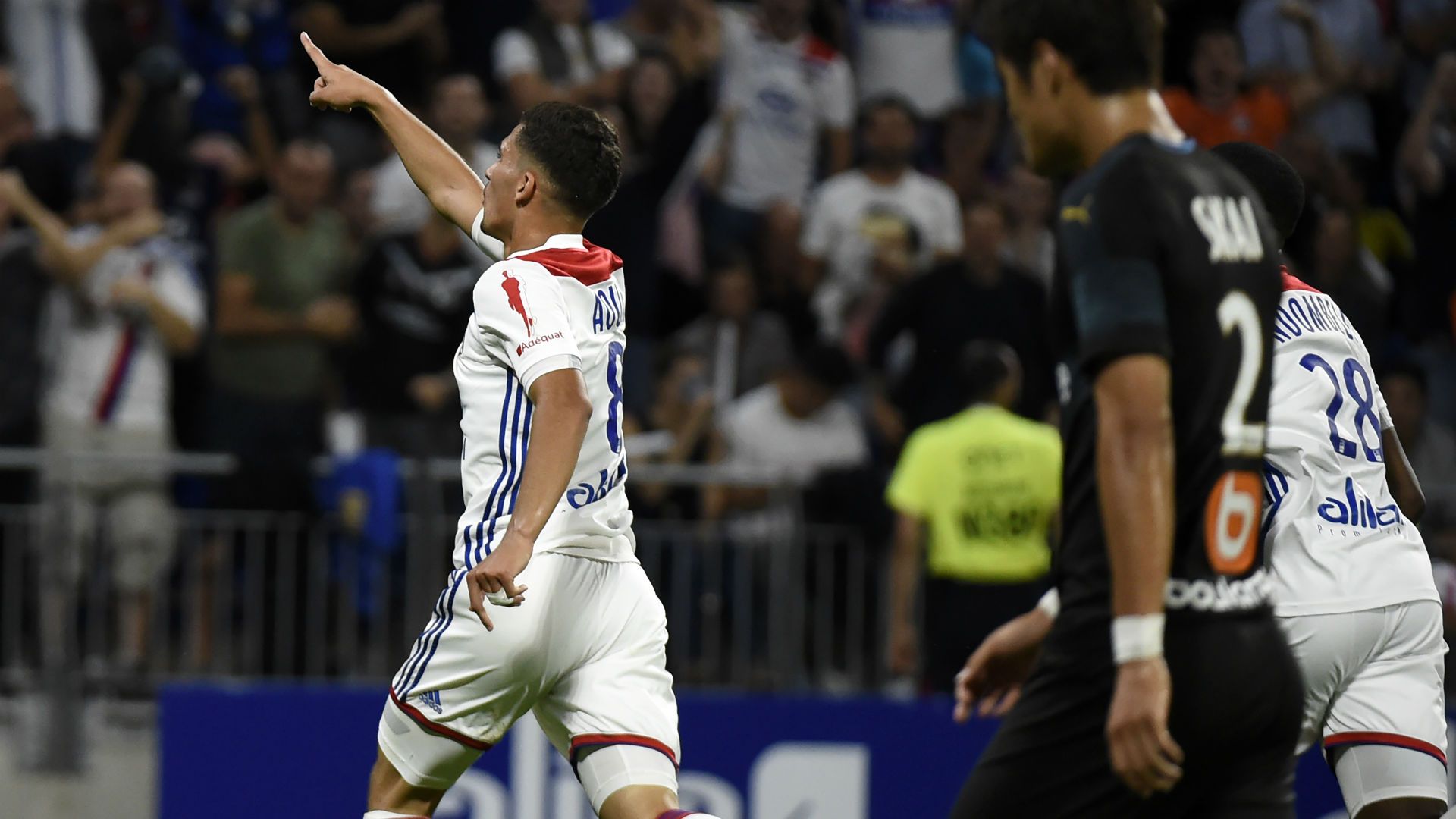 Houssem Aouar Lyon Marseille Ligue 1 23092018