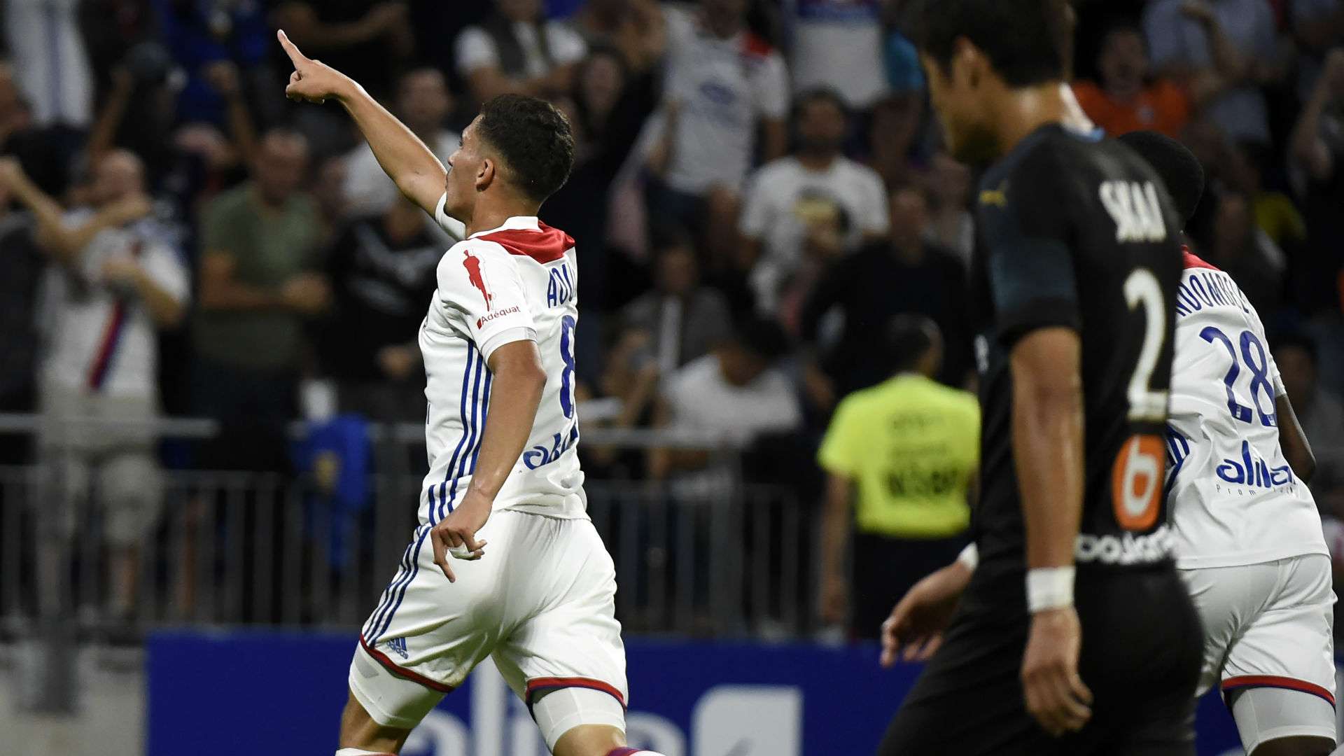 Houssem Aouar Lyon Marseille Ligue 1 23092018