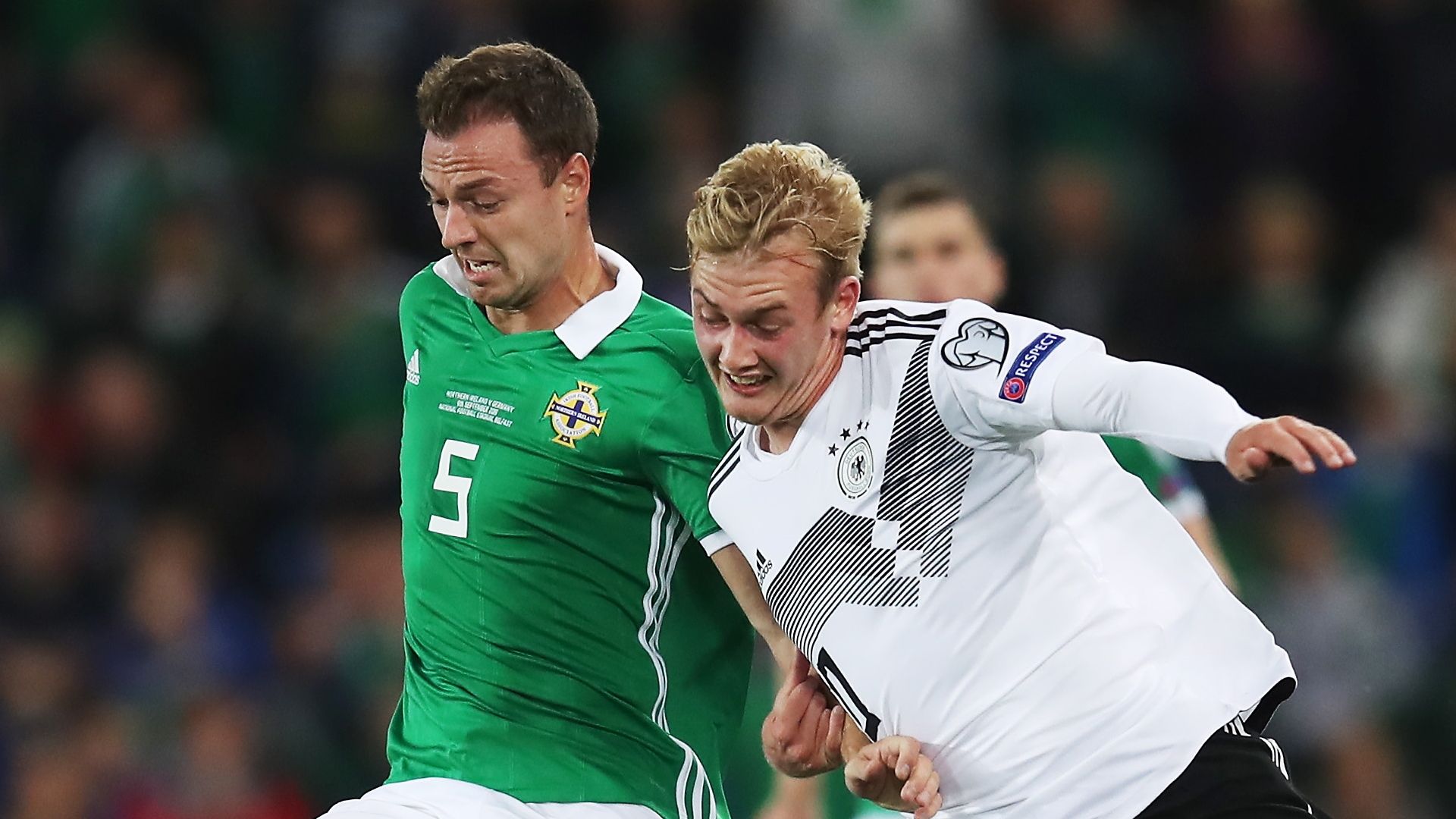 John O'Shea, Julian Brandt, Northern Ireland vs Germany