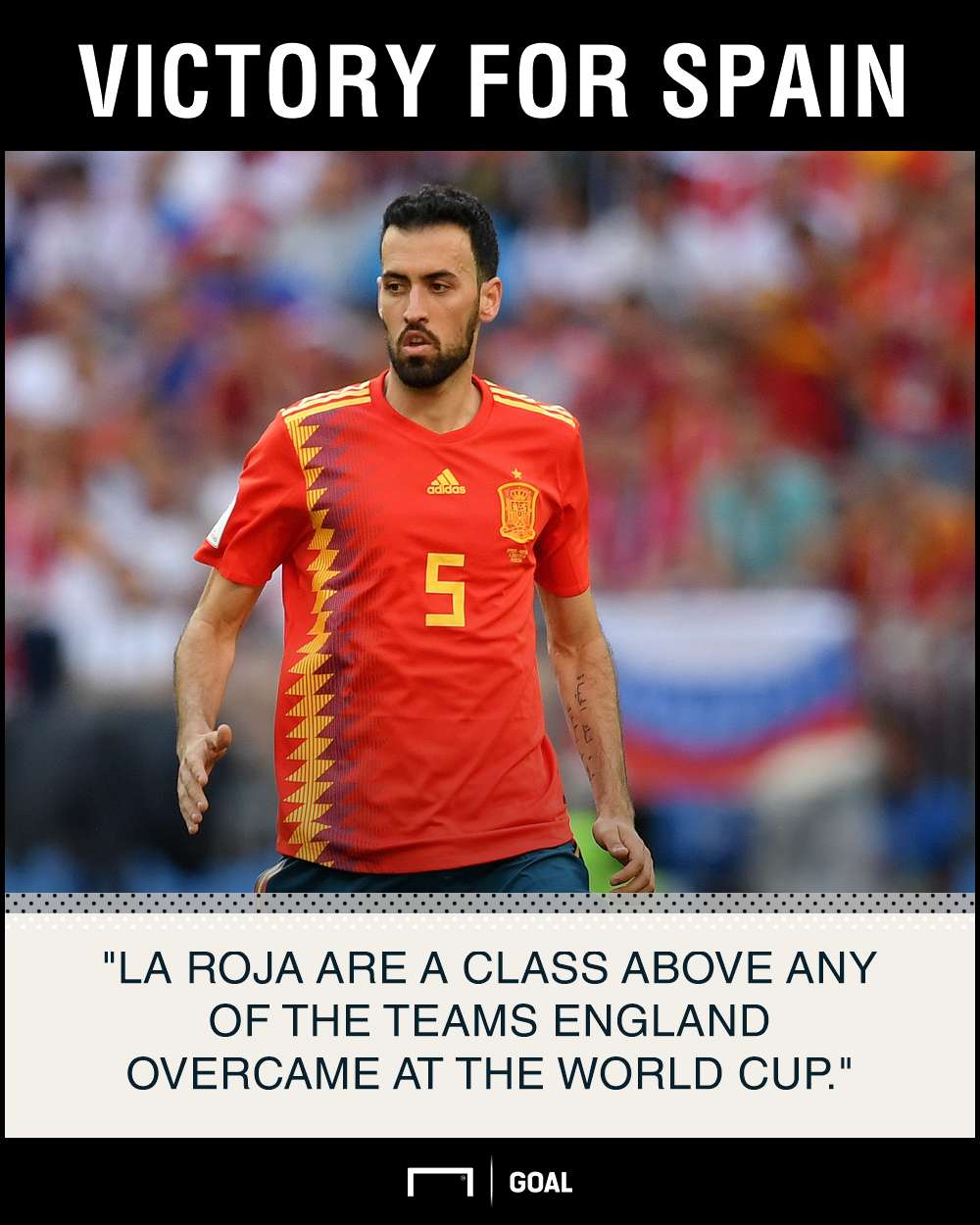 England Spain graphic