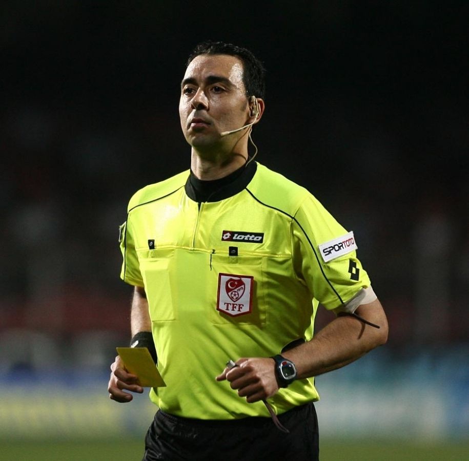 Turkish referee Abdullah Yilmaz