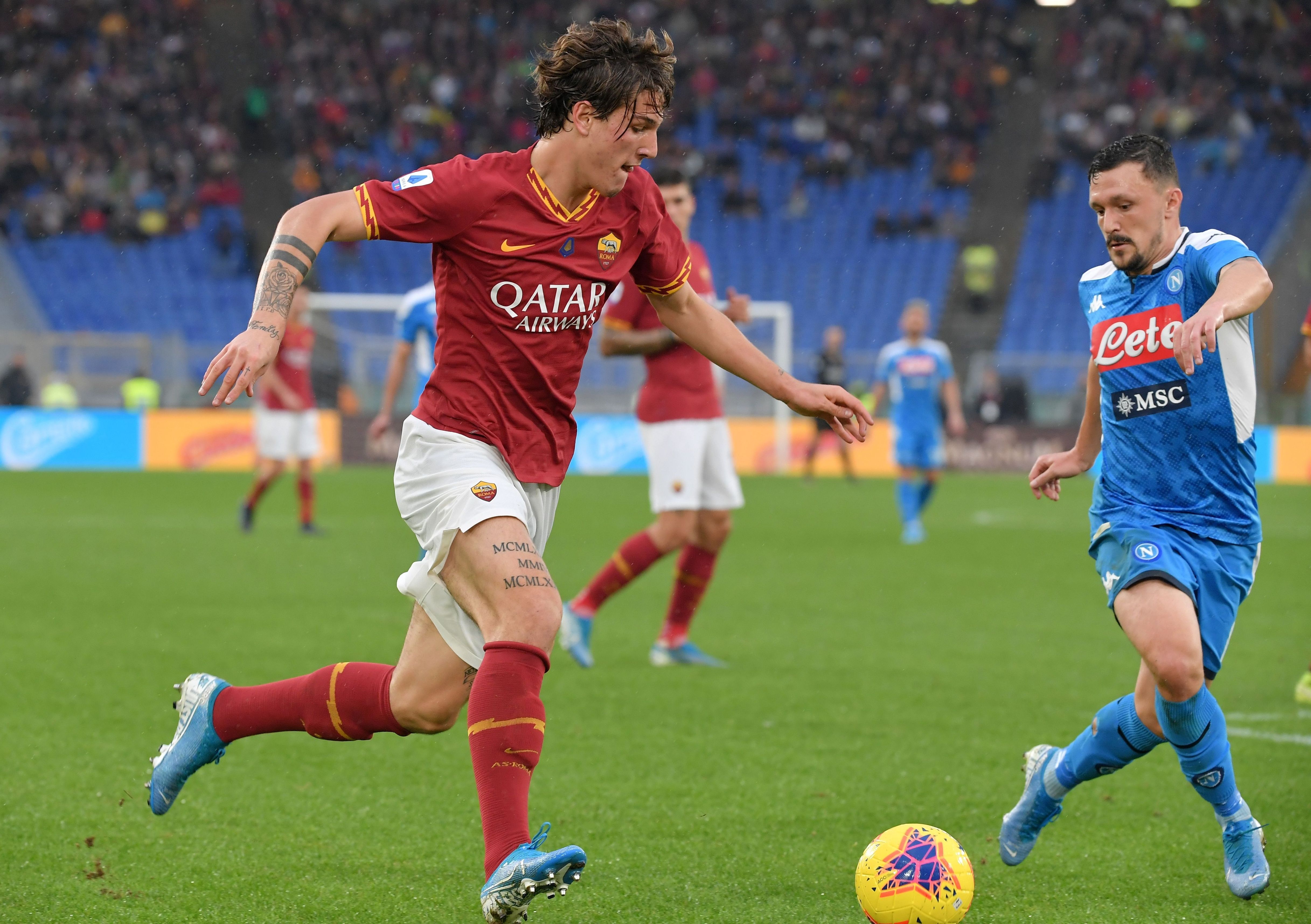 Zaniolo Roma Napoli