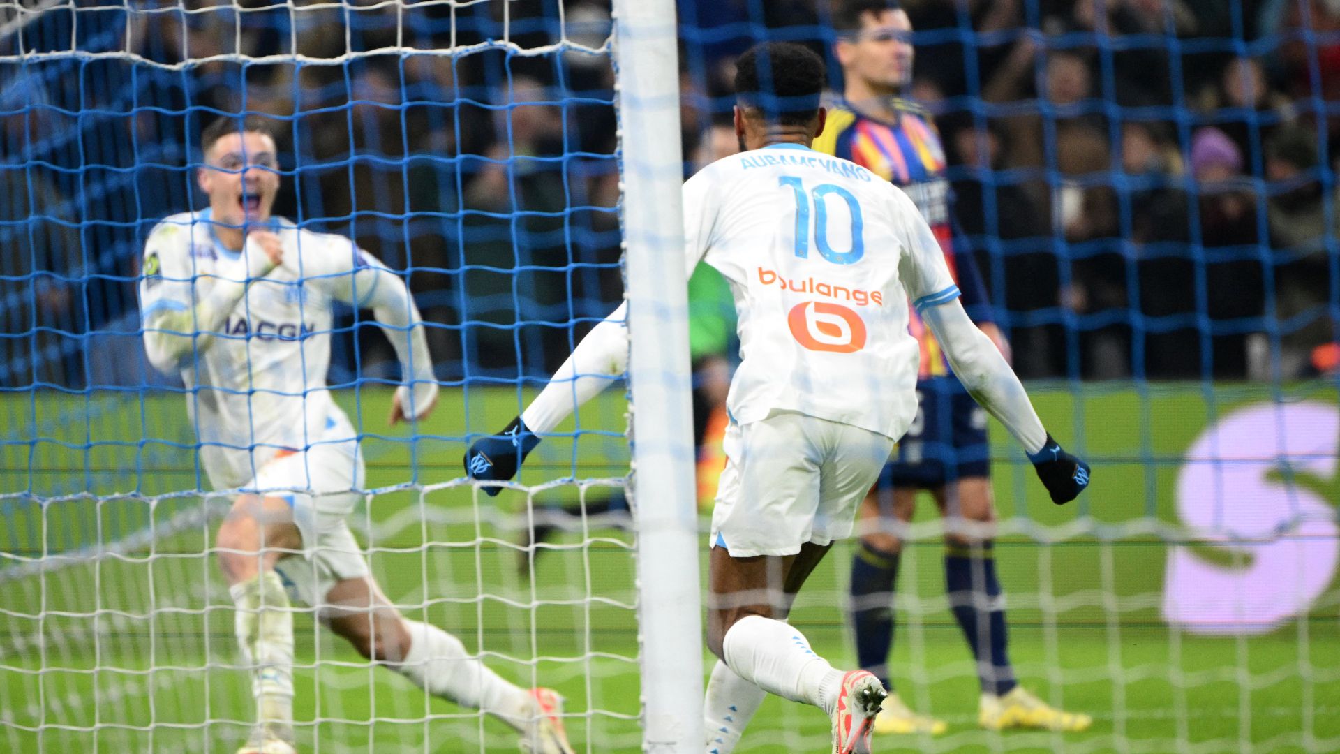 Pierre-Emerick Aubameyang Vitinha Marseille Lyon Ligue 1 06122023