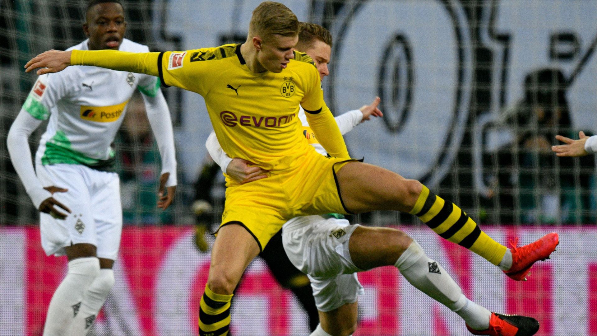 Haaland Gladbach BVB 2020