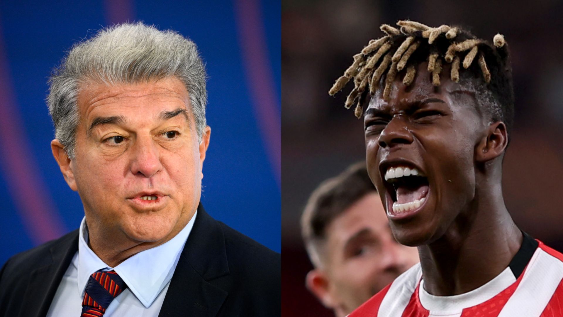 GFX Joan Laporta Nico Williams