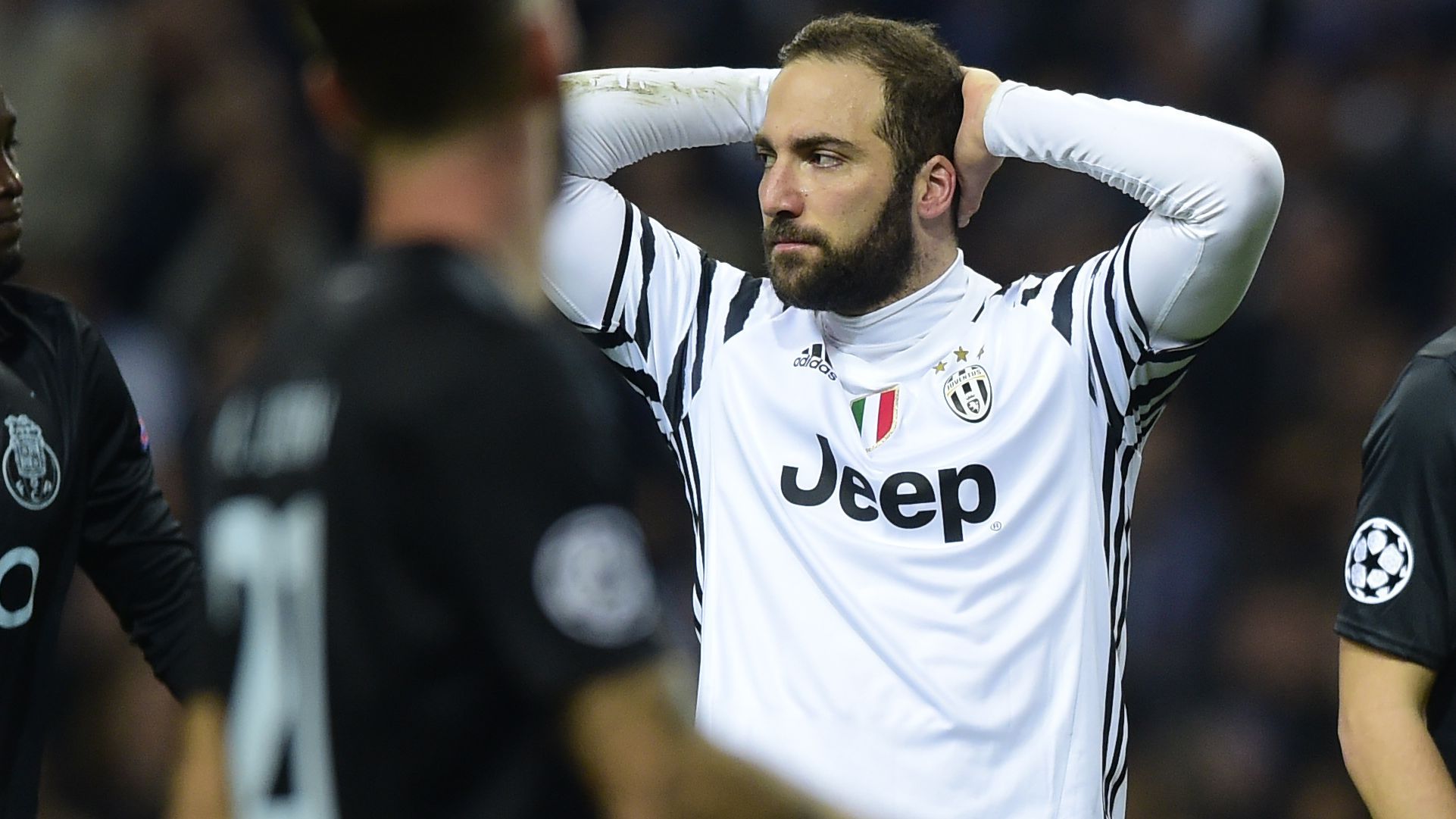 Gonzalo Higuain Porto Juventus Champions League