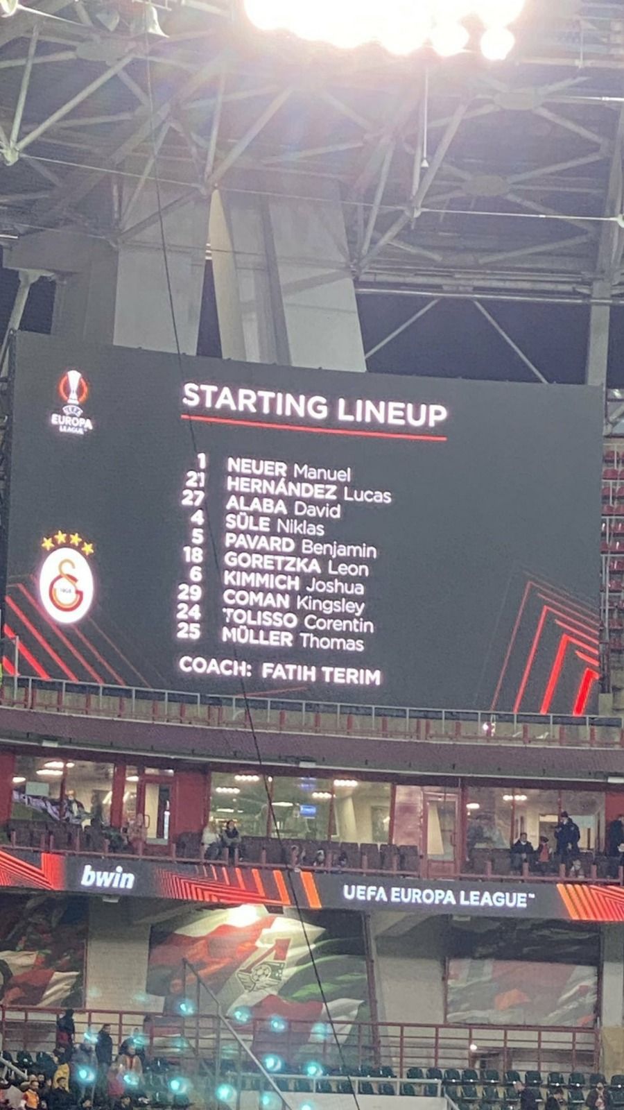 Lokomotiv Moskova vs Galatasaray