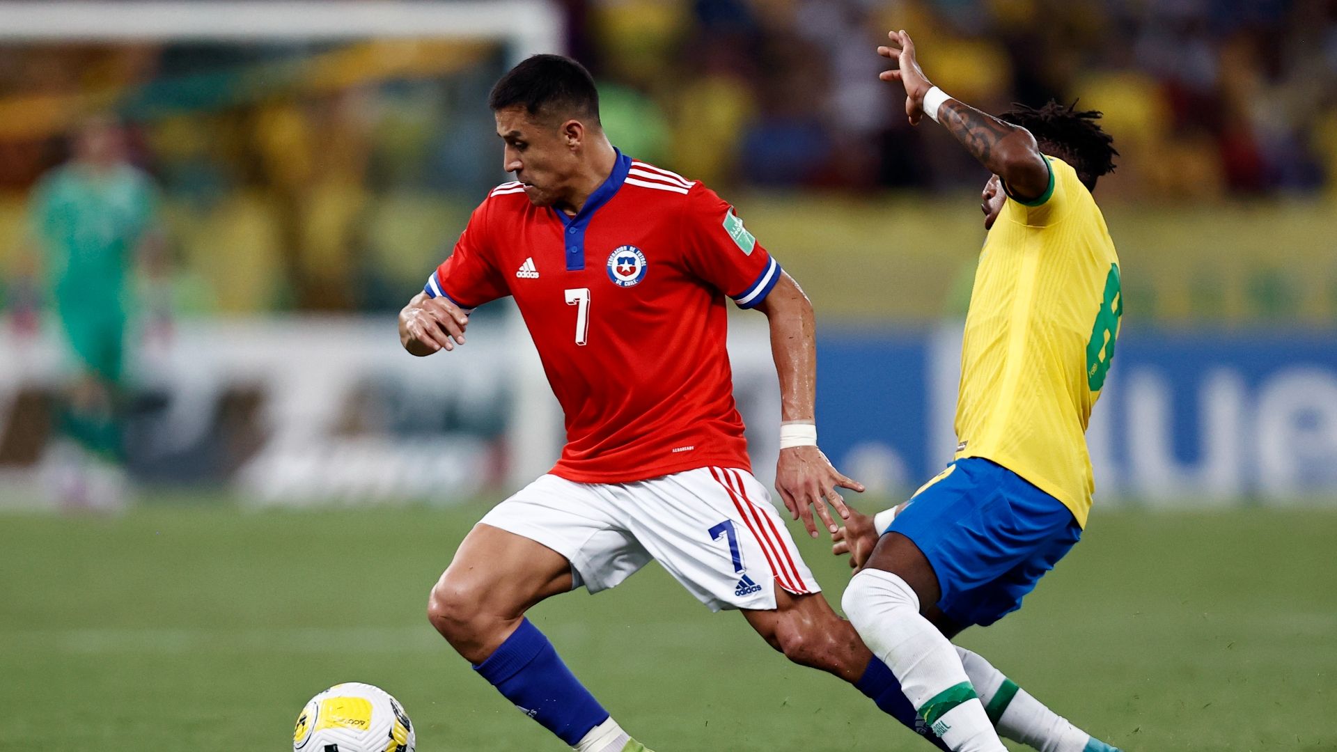 Alexis Sánchez Chile Brasil