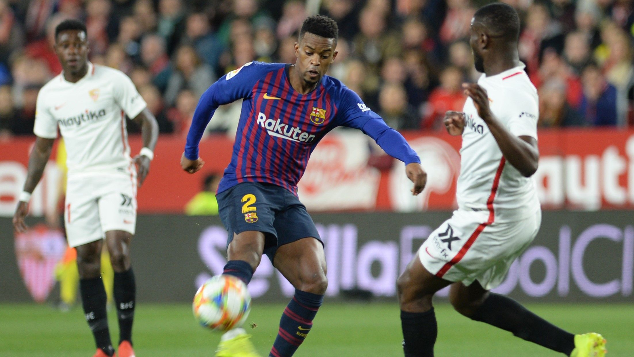 Nelson Semedo Ibrahim Amadou Sevilla Barcelona Copa del Rey 23012019