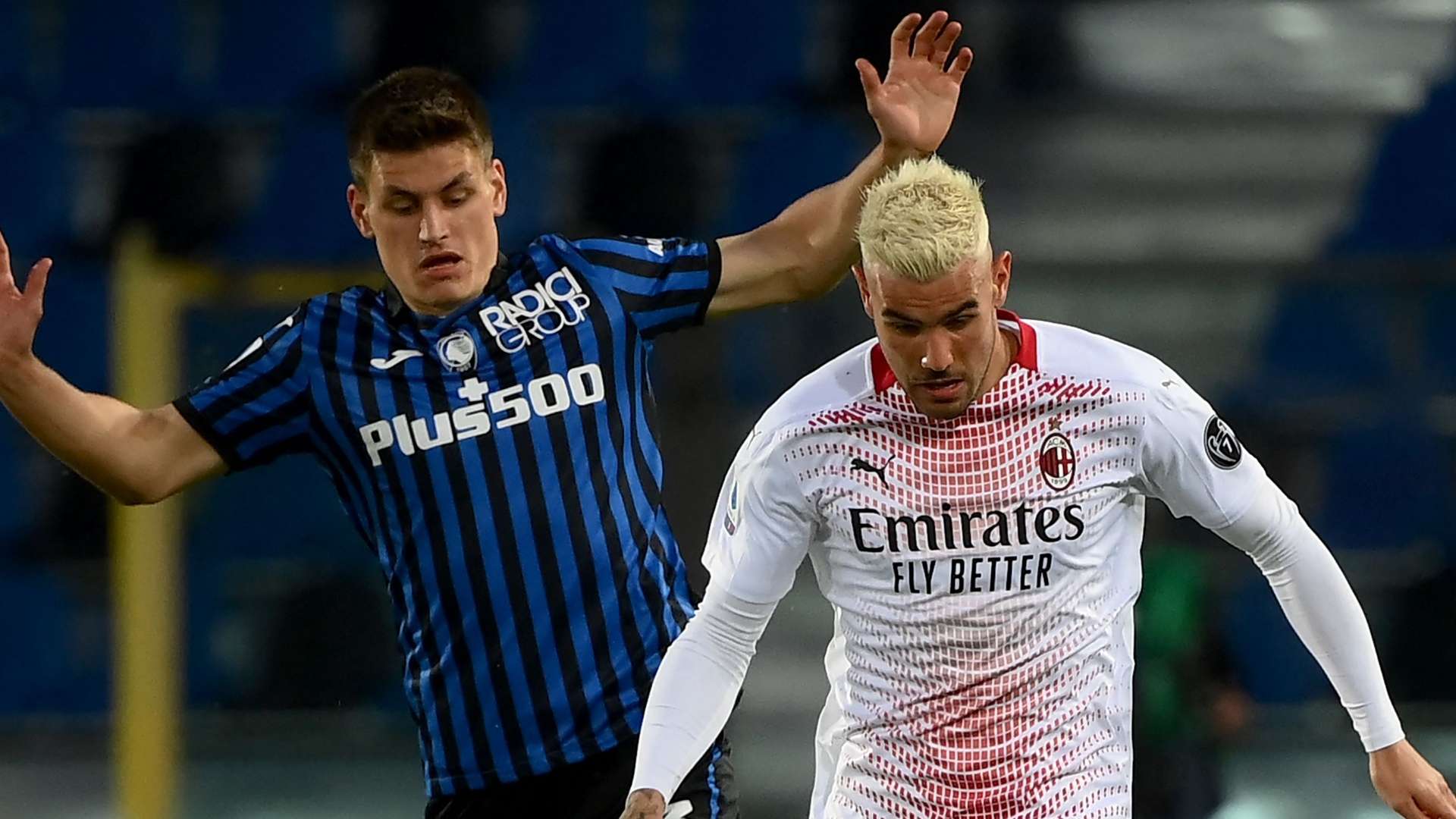 Maehle Theo Hernandez Atalanta Milan Serie A