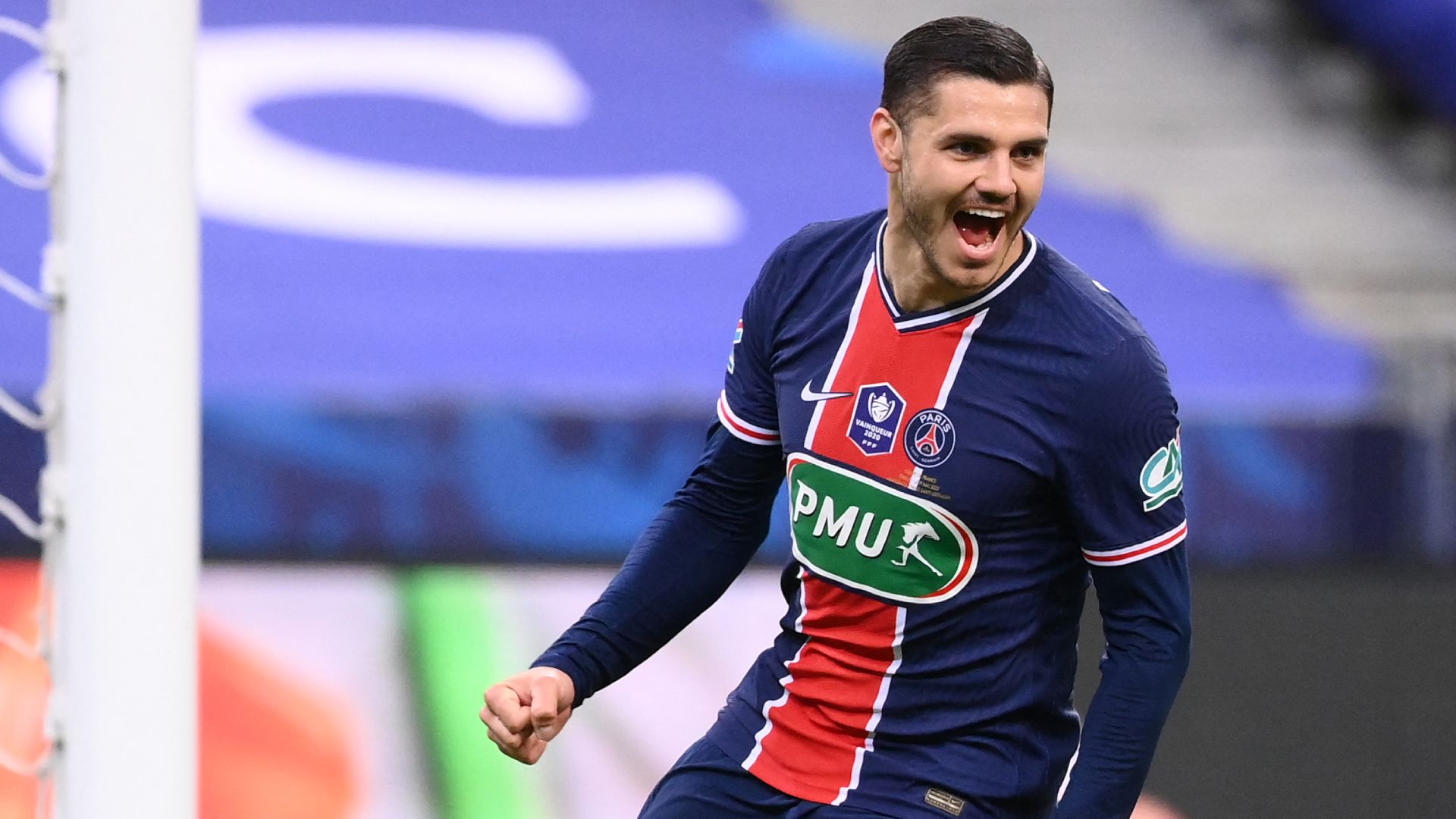 Mauro Icardi PSG finale Coupe de France cropped