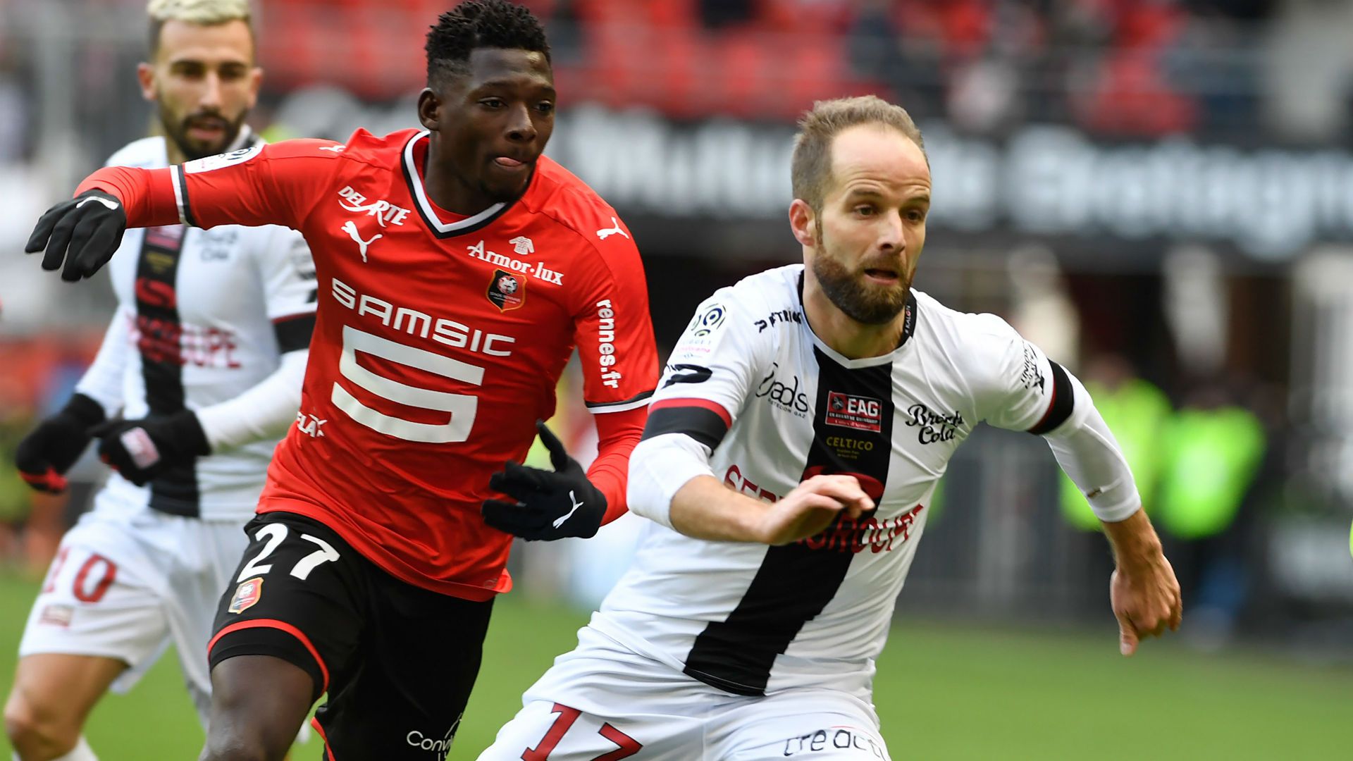 Hamari Traore Etienne Didot Rennes Guingamp Ligue 1 04022018