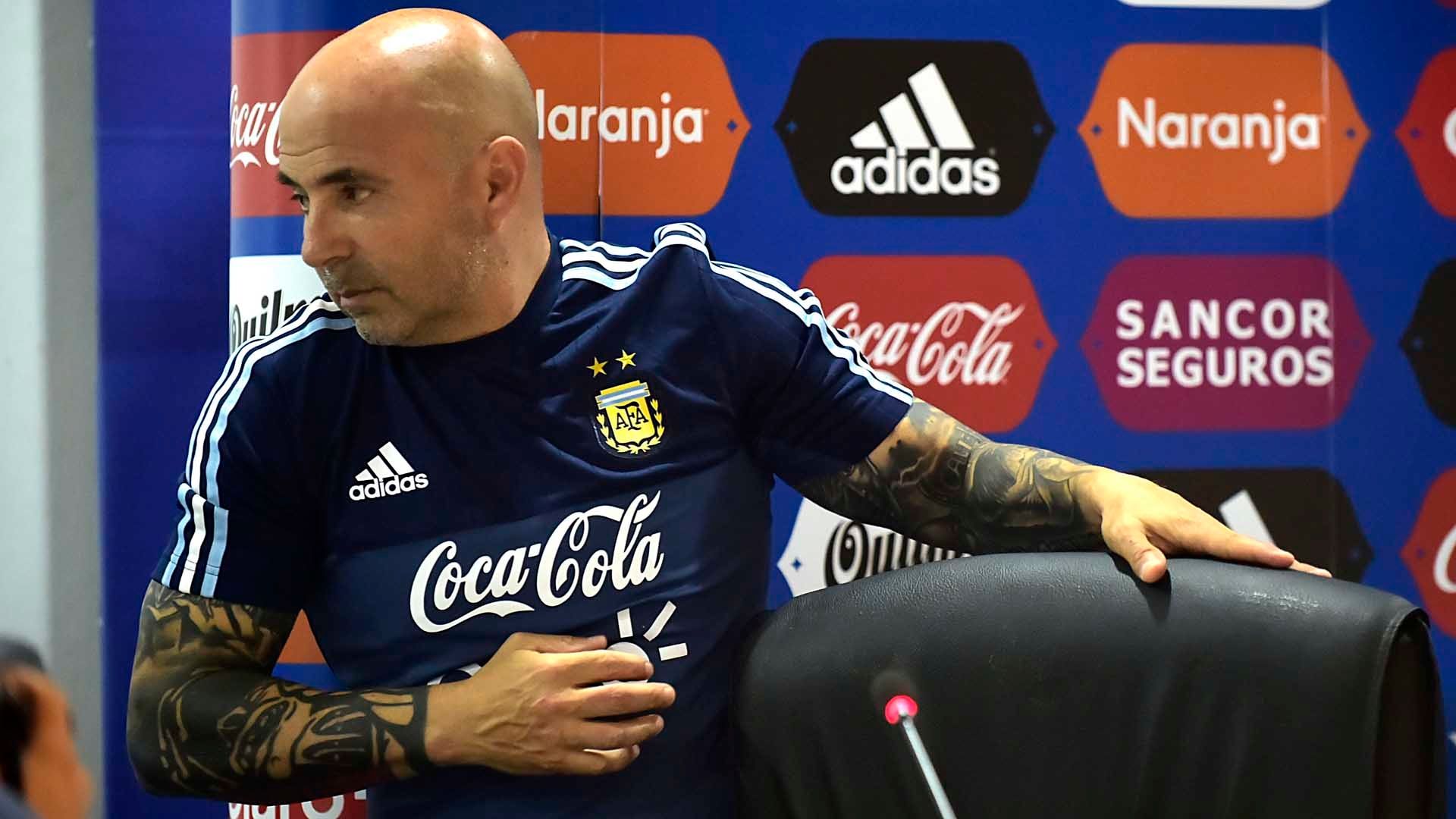 Jorge Sampaoli Conferencia Previa Ecuador Argentina 091017