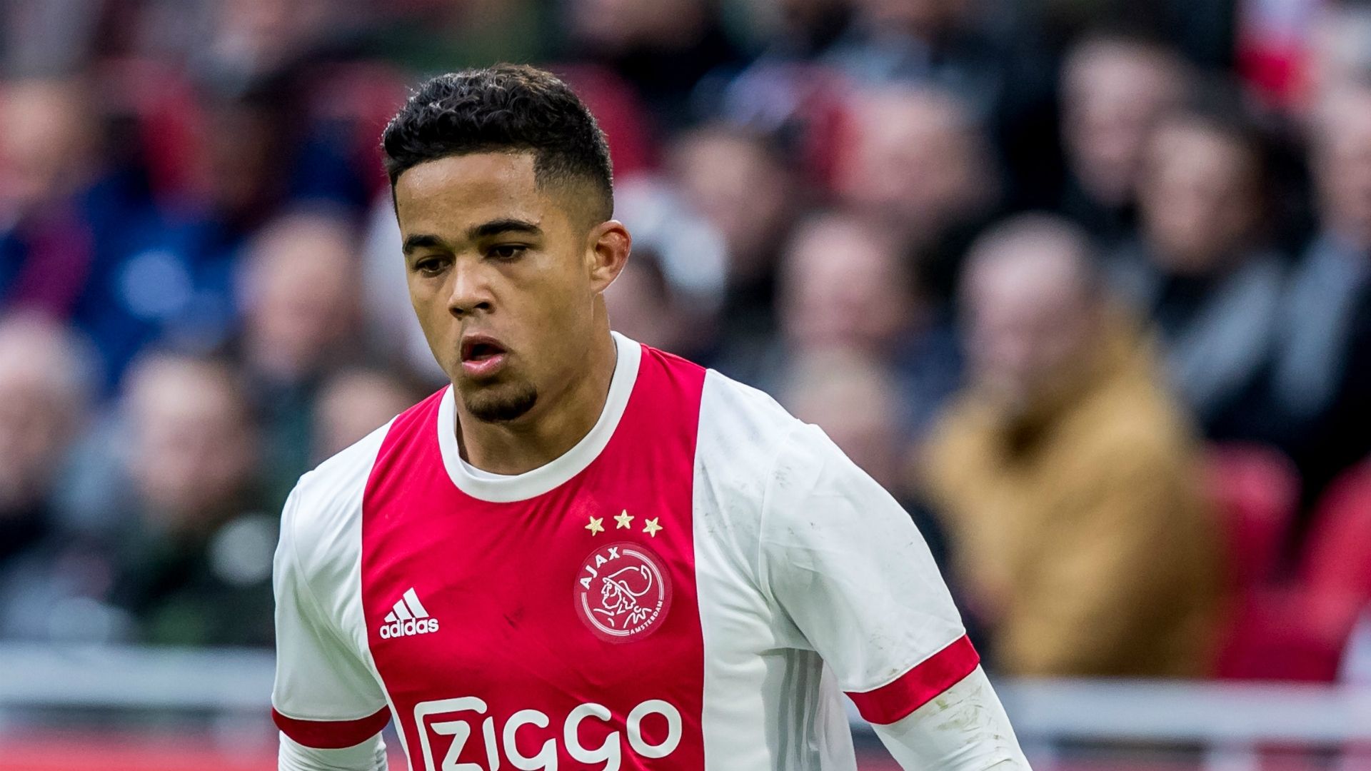 Justin Kluivert, Ajax - Feyenoord, 21012018, Eredivisie